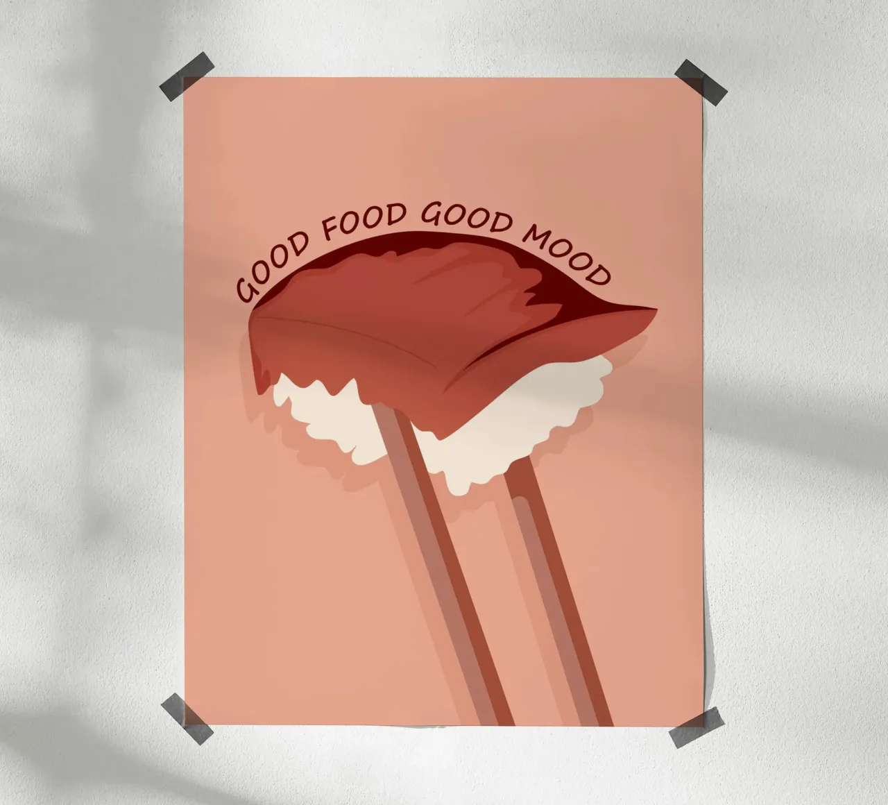 Il cibo è essenziale poster da Kintsugi99