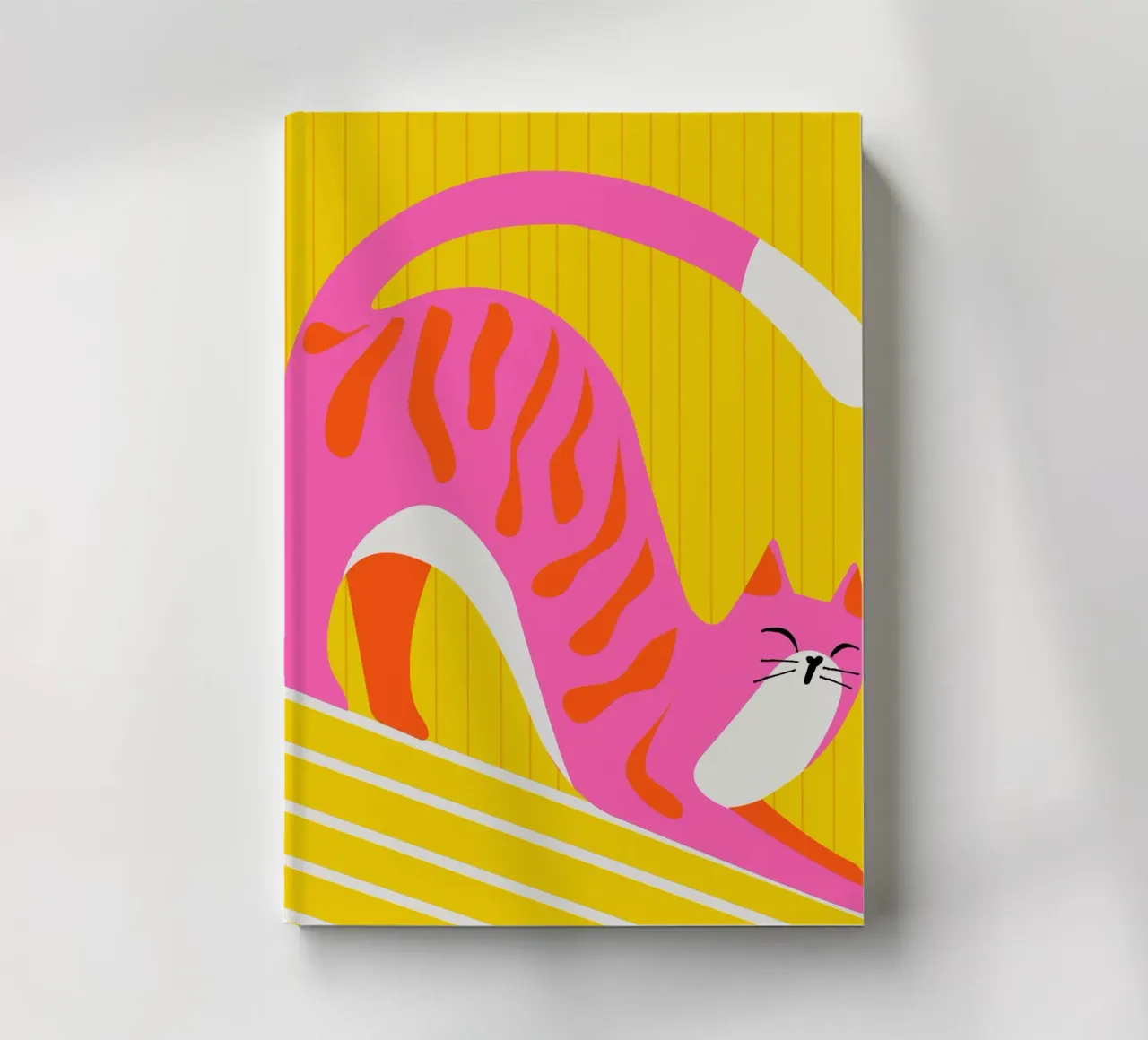 Snoozing Whiskers notebook by Kintsugi99