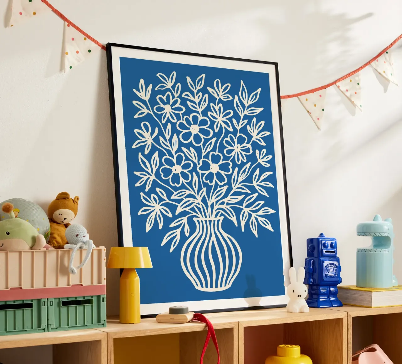 Bouquet in Blue carta hahnemühle da treechild
