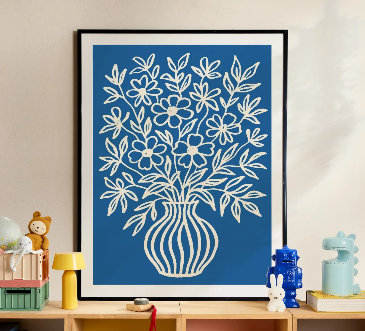 Bouquet in Blue carta hahnemühle da treechild