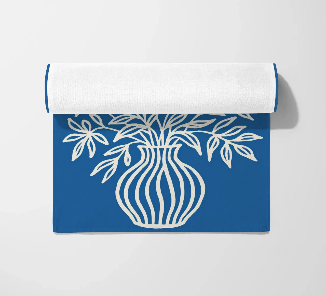 Bouquet in Blue telo mare da treechild