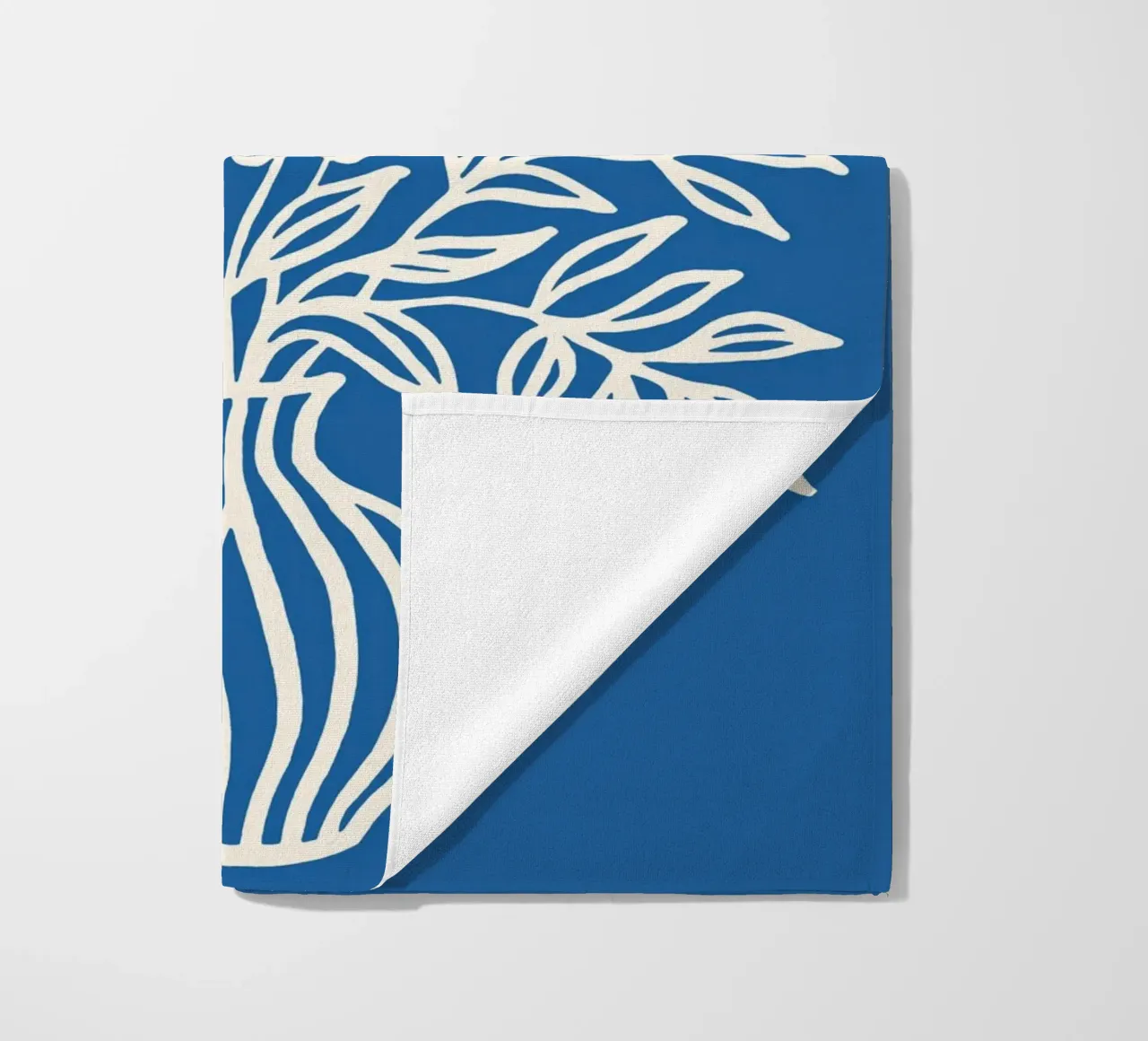 Bouquet in Blue telo mare da treechild