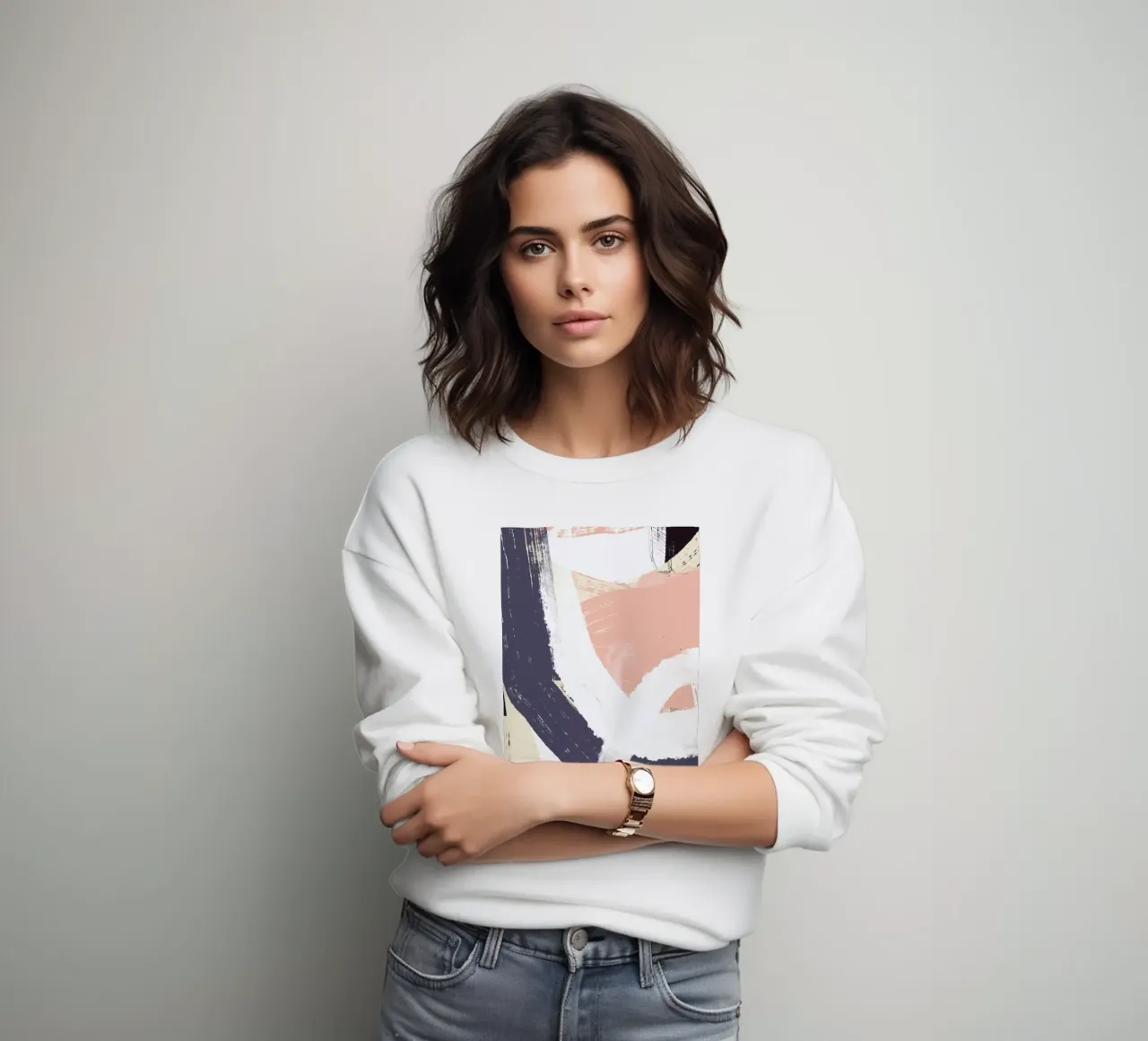 Re Route felpa da Jilli Darling Art