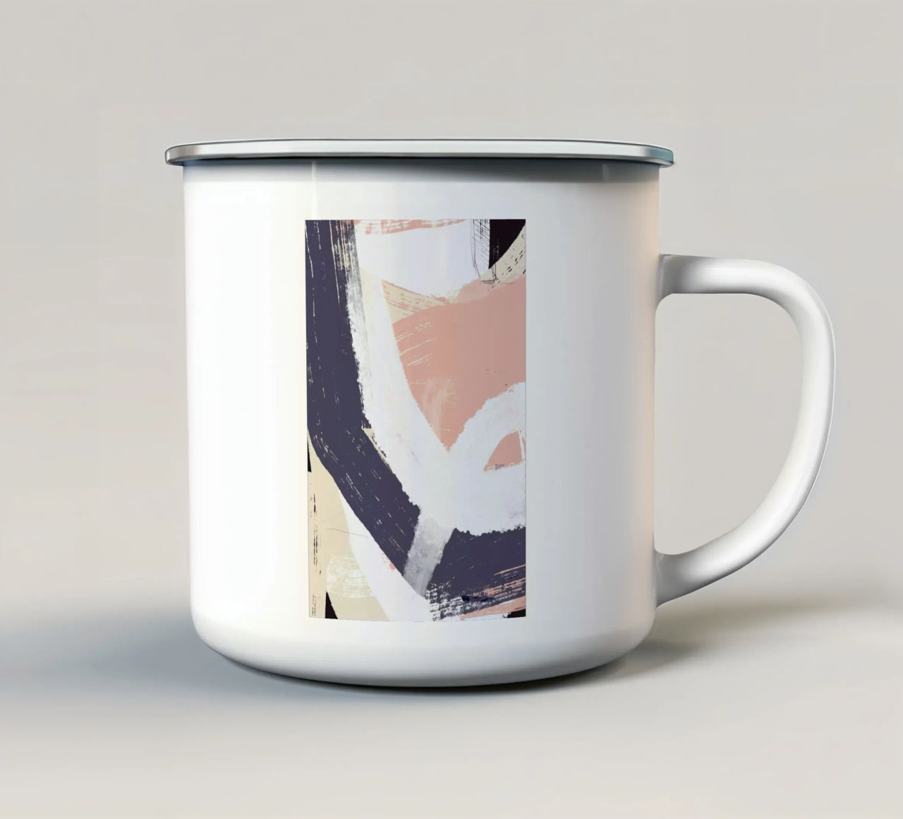 Re Route tazza in smalto da Jilli Darling Art
