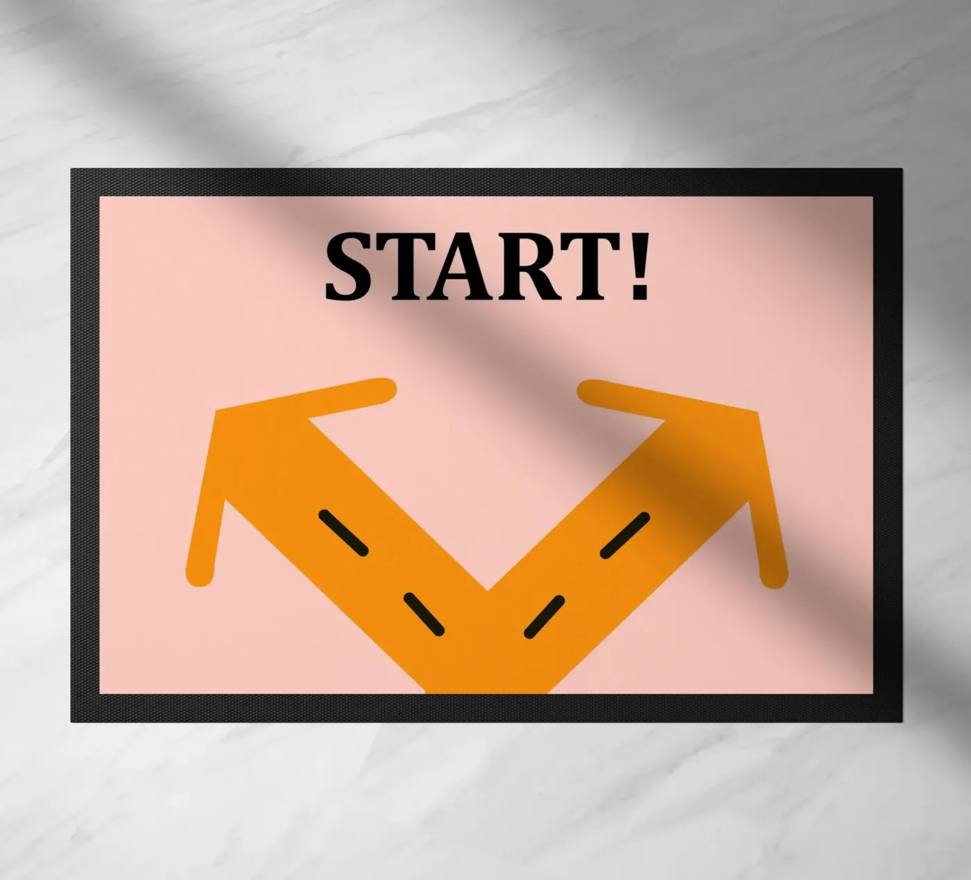 Kies je eigen manier deurmat van Kintsugi99