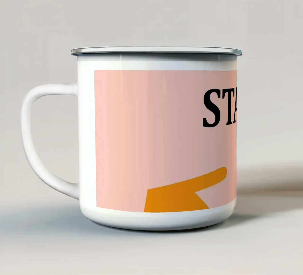 Scegliete la vostra strada tazza in smalto da Kintsugi99