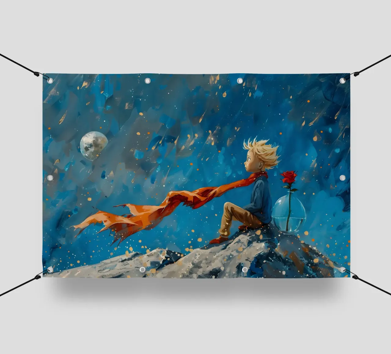 Il piccolo principe telo in pvc da M-Ulrich-Digital Art