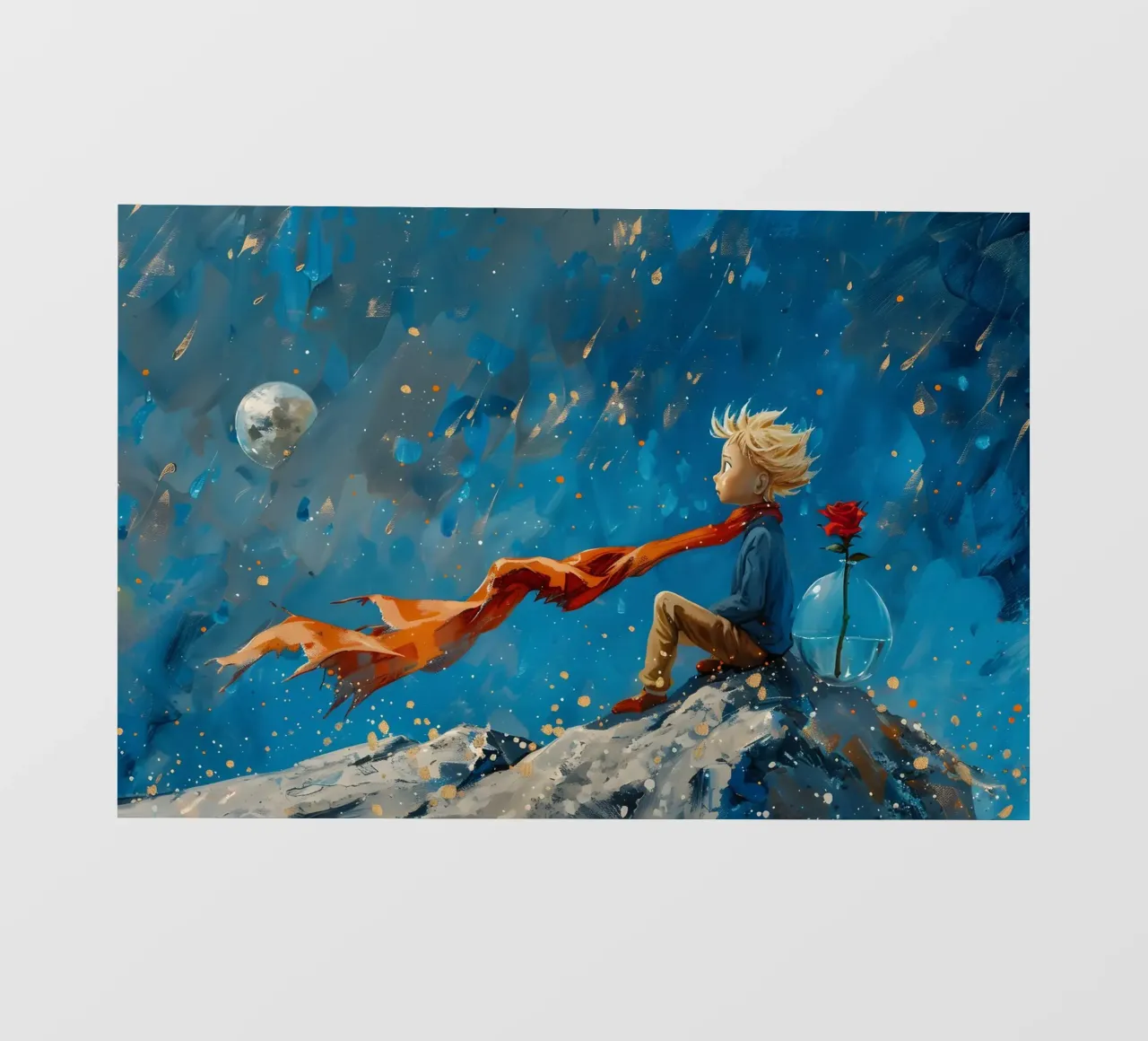 Il piccolo principe telo in pvc da M-Ulrich-Digital Art