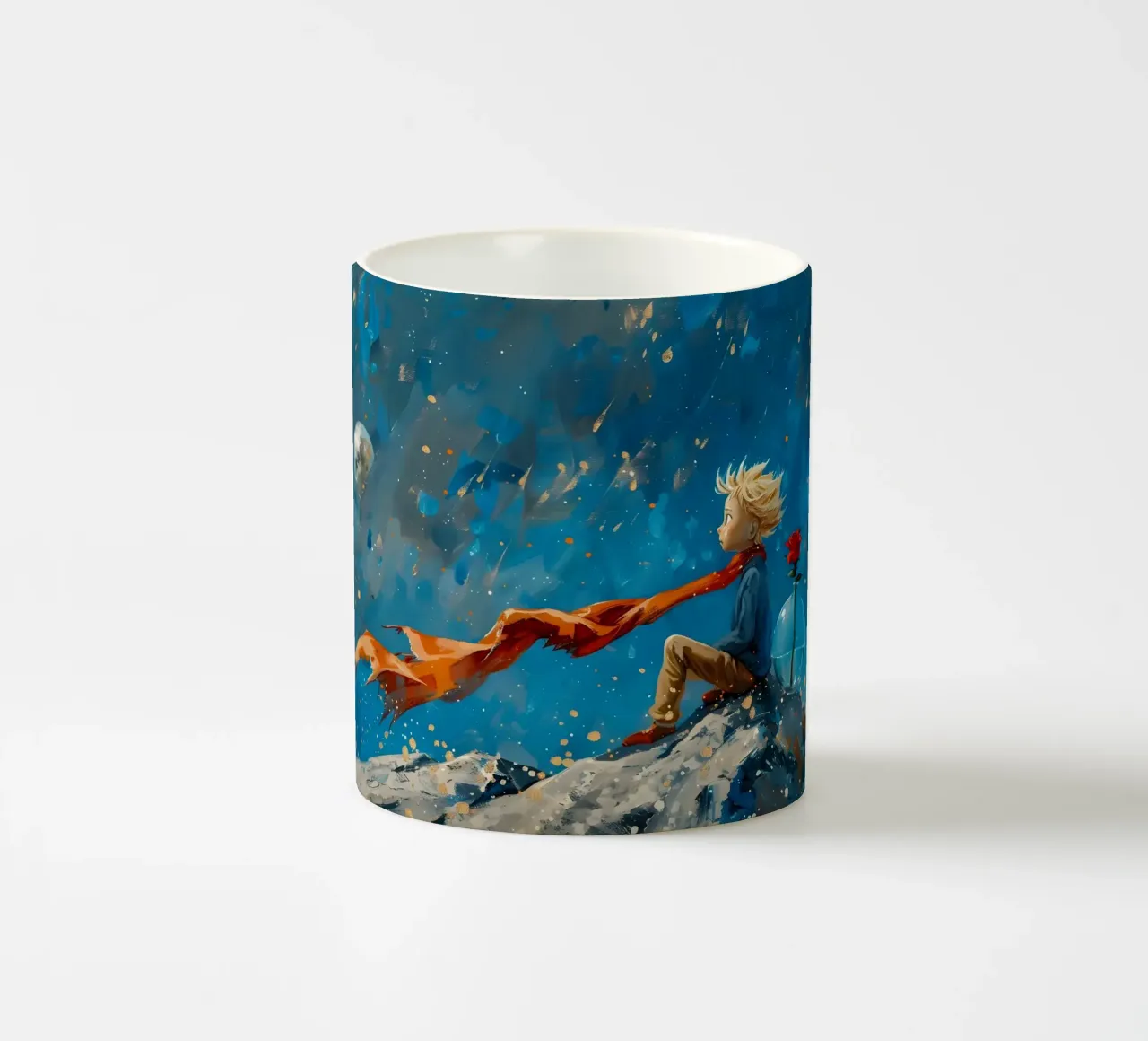 Il piccolo principe tazza in ceramica da M-Ulrich-Digital Art