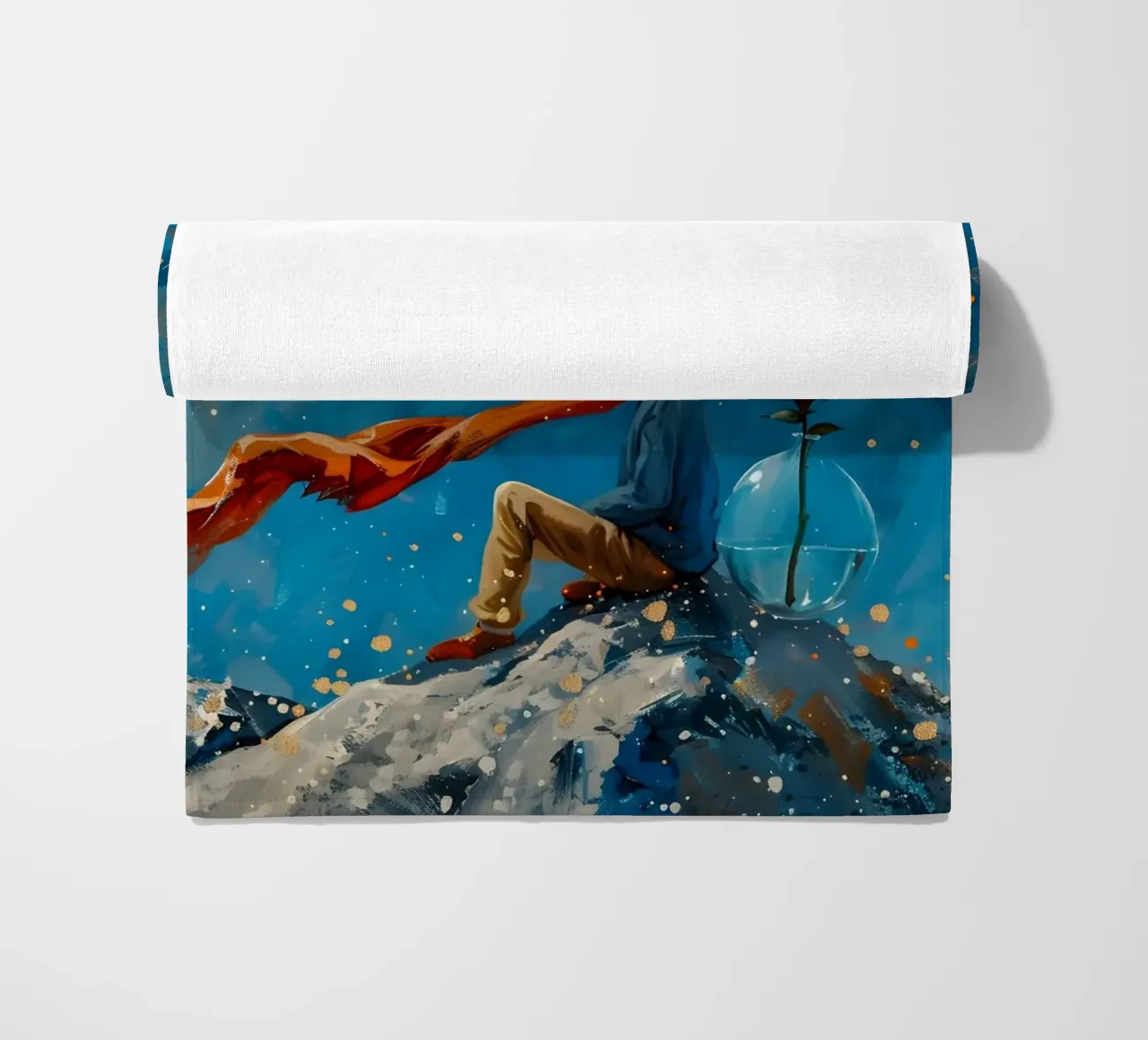 Il piccolo principe telo mare da M-Ulrich-Digital Art
