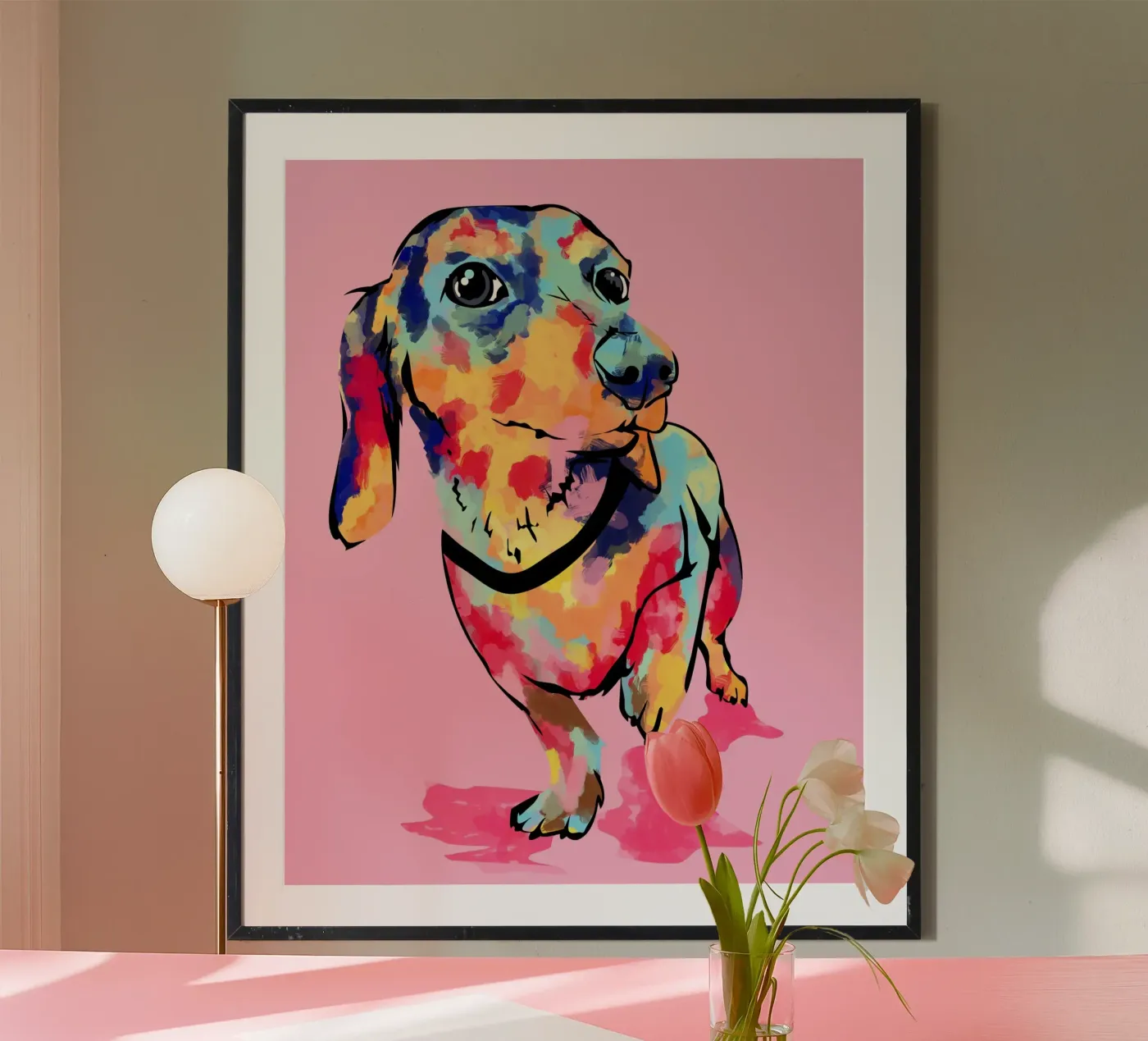 Rainbow Pup poster by Kintsugi99