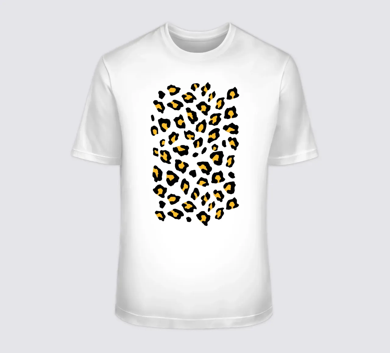 Imprimé léopard Jaune moutarde t-shirt de SilverPegasus
