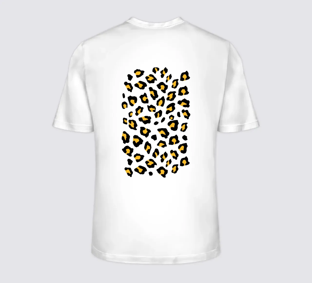 Imprimé léopard Jaune moutarde t-shirt de SilverPegasus