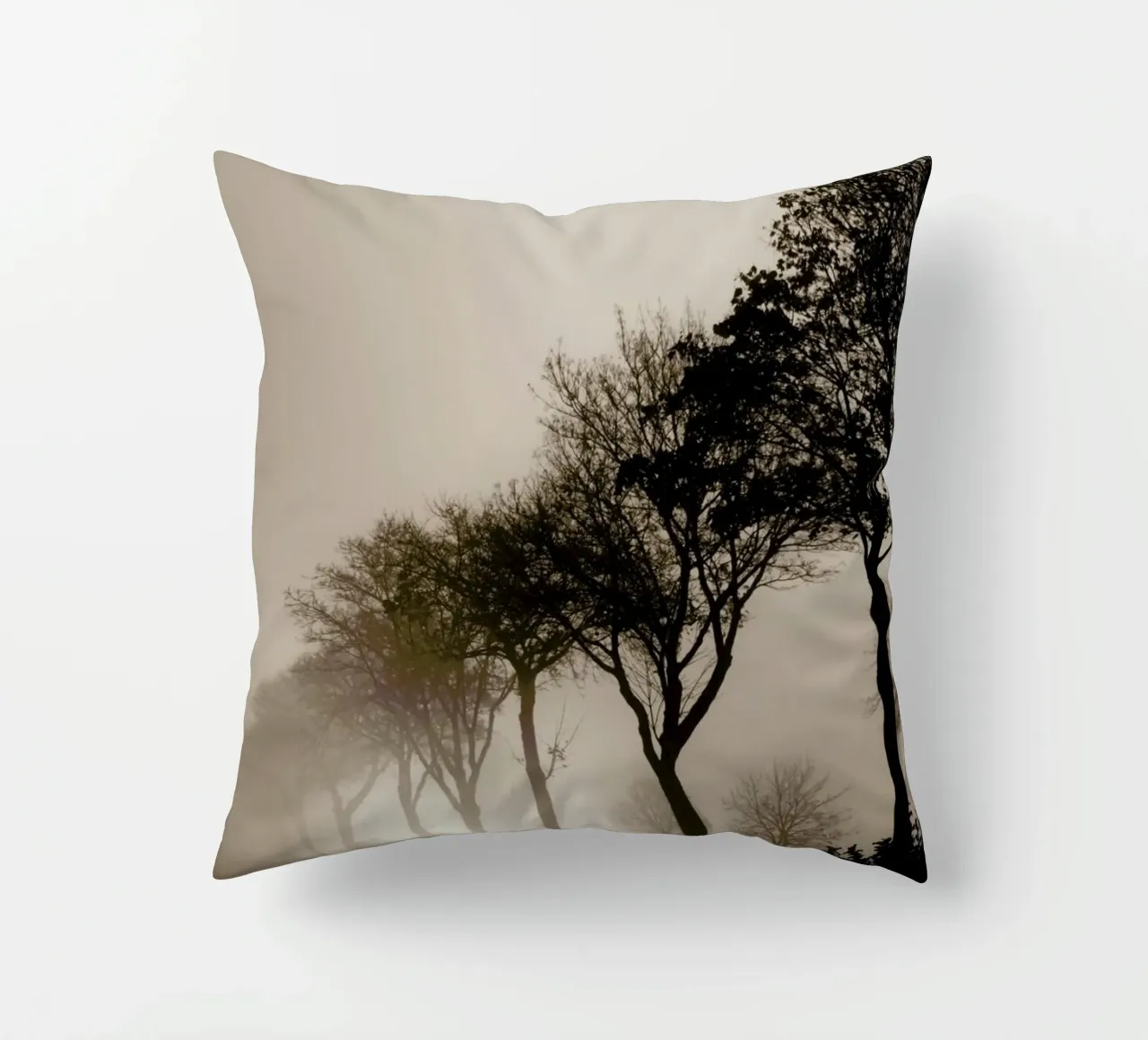 Brown Trees cuscino da Monika Strigel