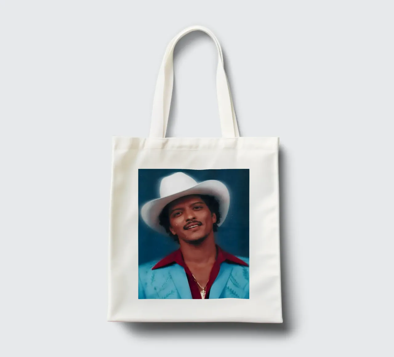 Bruno mars borsa in juta da Low poly art