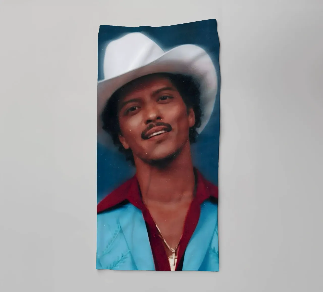 Bruno mars asciugamano da bagno da Low poly art