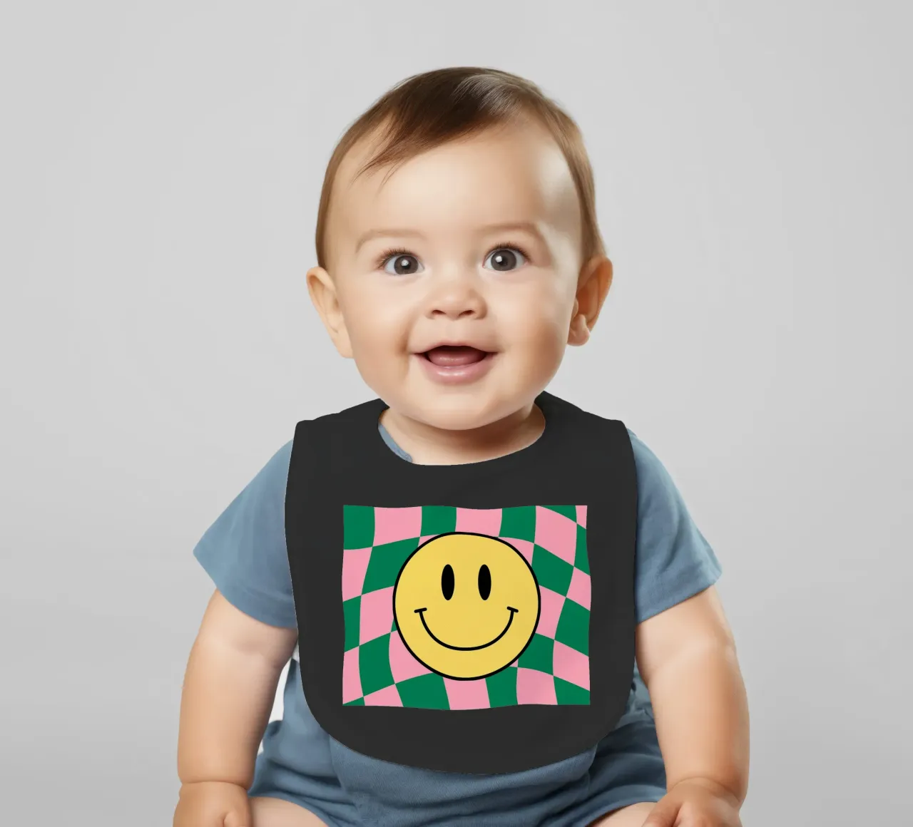 Checkered Bliss bavaglino da Kintsugi99