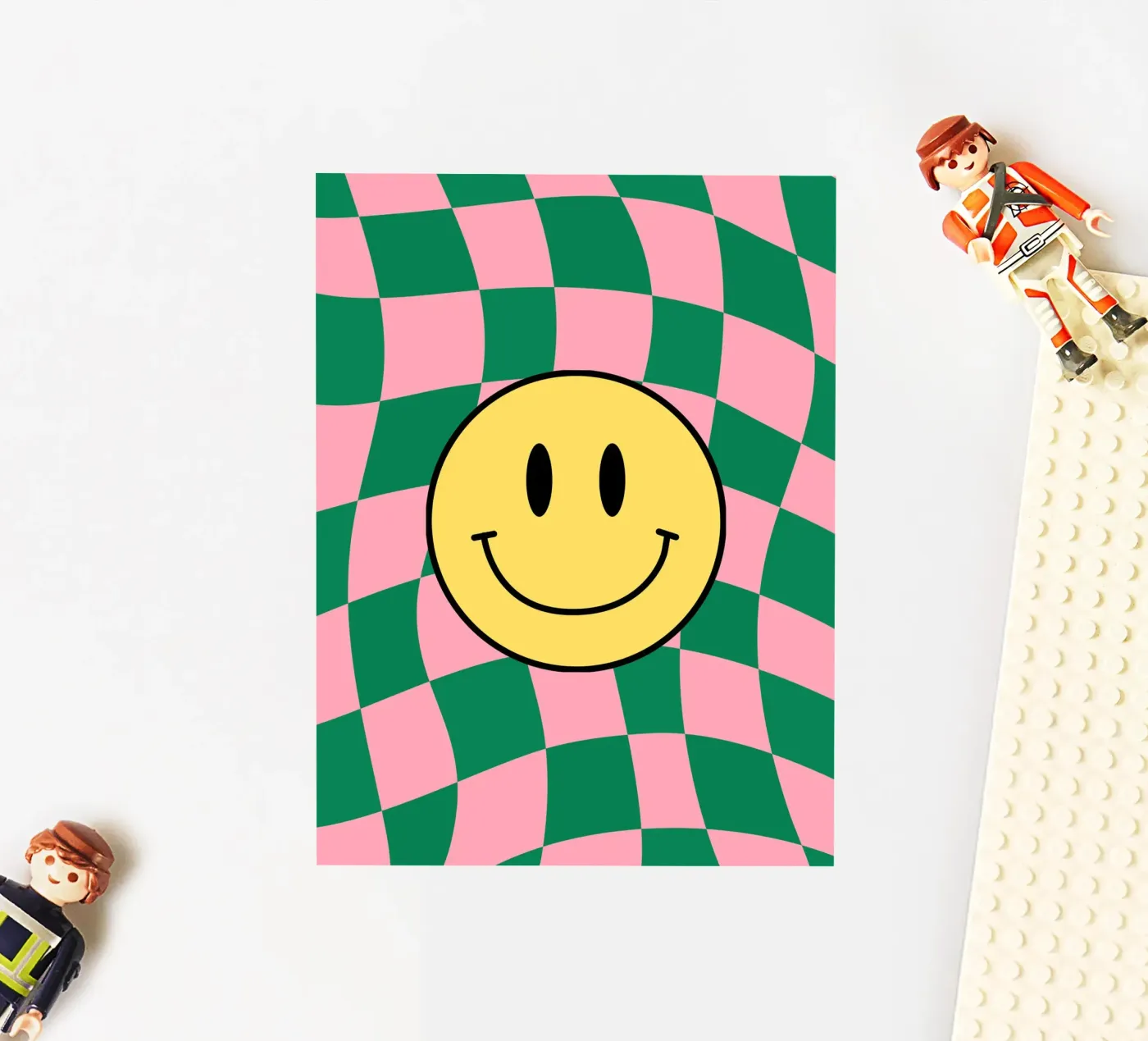 Geruit geluk sticker van Kintsugi99