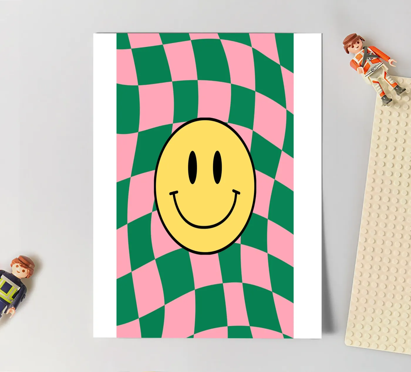 Checkered Bliss sticker sheet by Kintsugi99