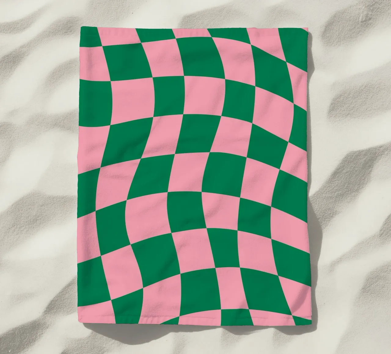 Beatitudine a scacchi telo mare da Kintsugi99