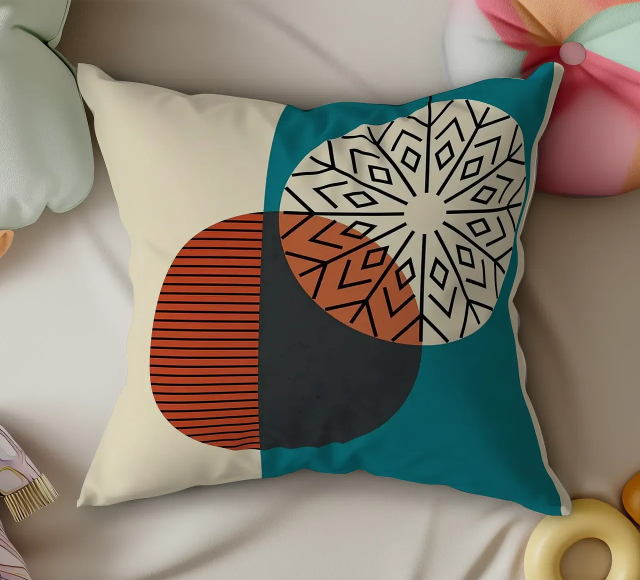 forme geometriche modelli di cerchi cuscino da Dale Edward YoungJr