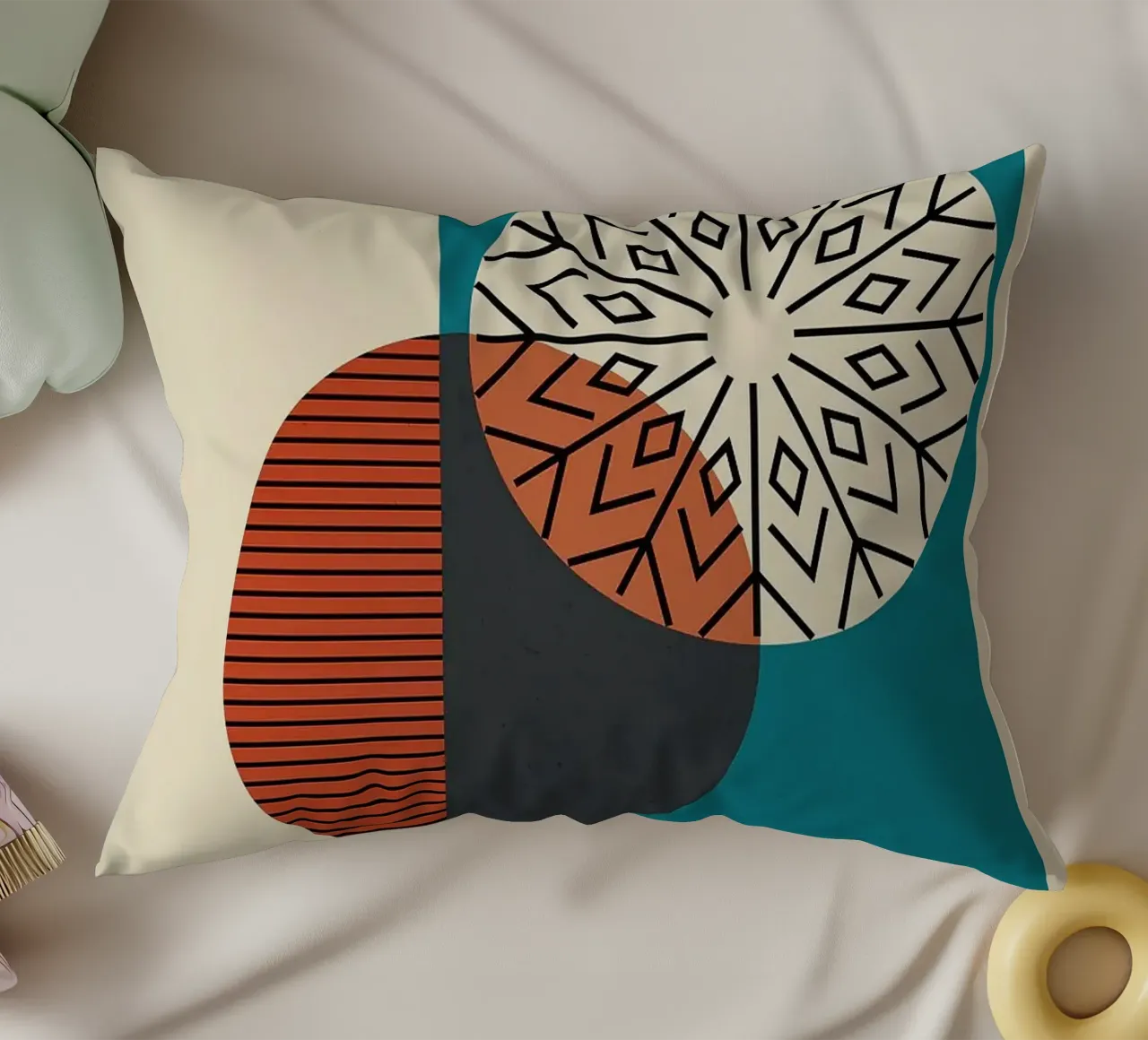 forme geometriche modelli di cerchi cuscino da Dale Edward YoungJr