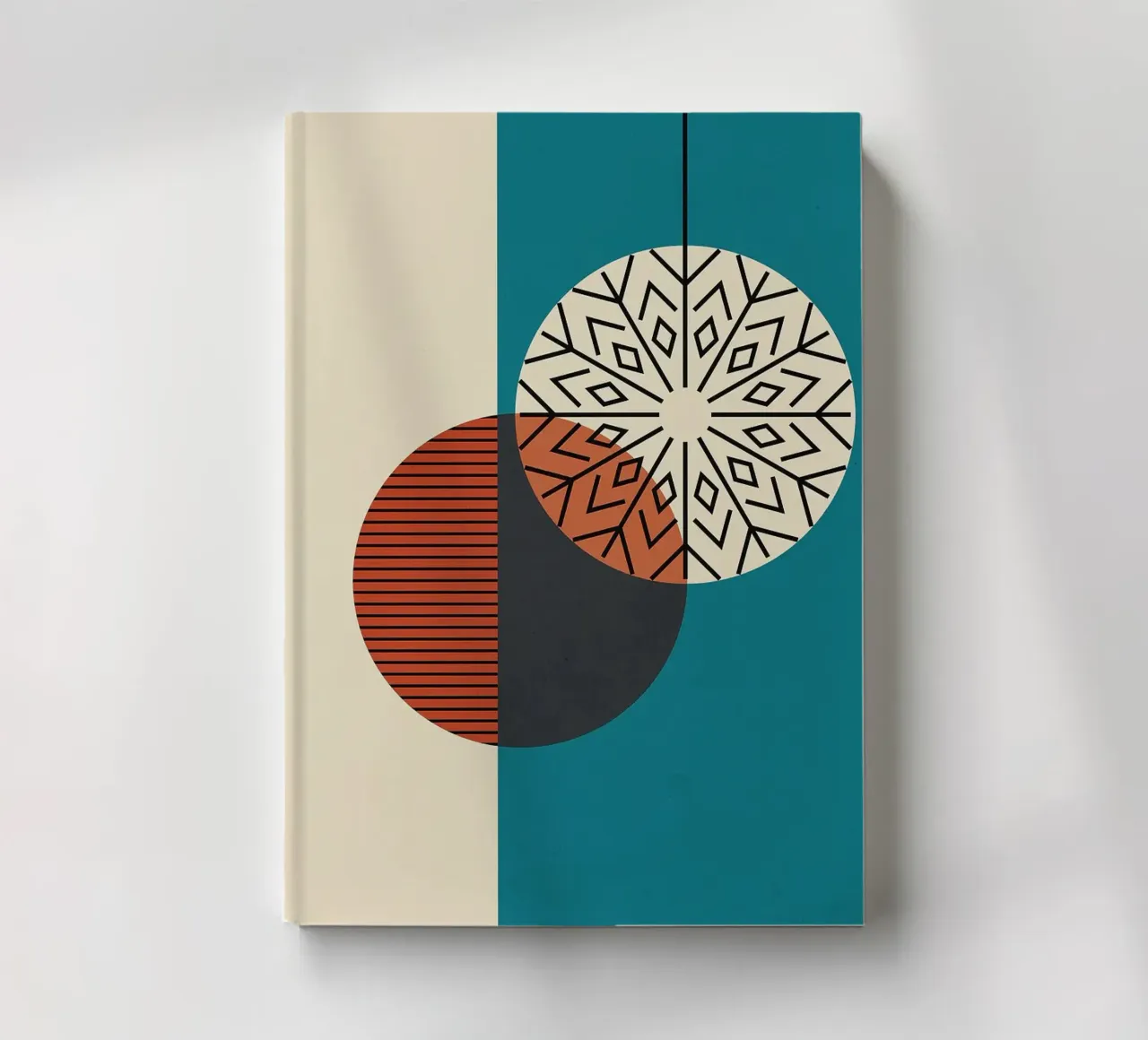 geometric shapes circle patterns notebook by Dale Edward YoungJr