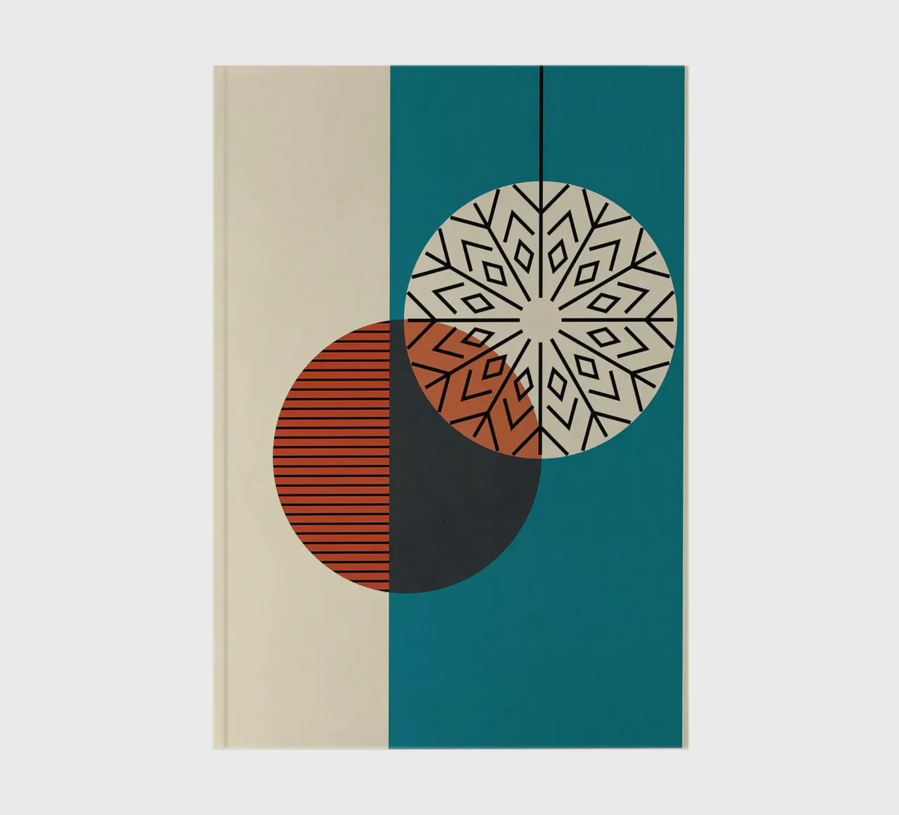 geometric shapes circle patterns notebook by Dale Edward YoungJr