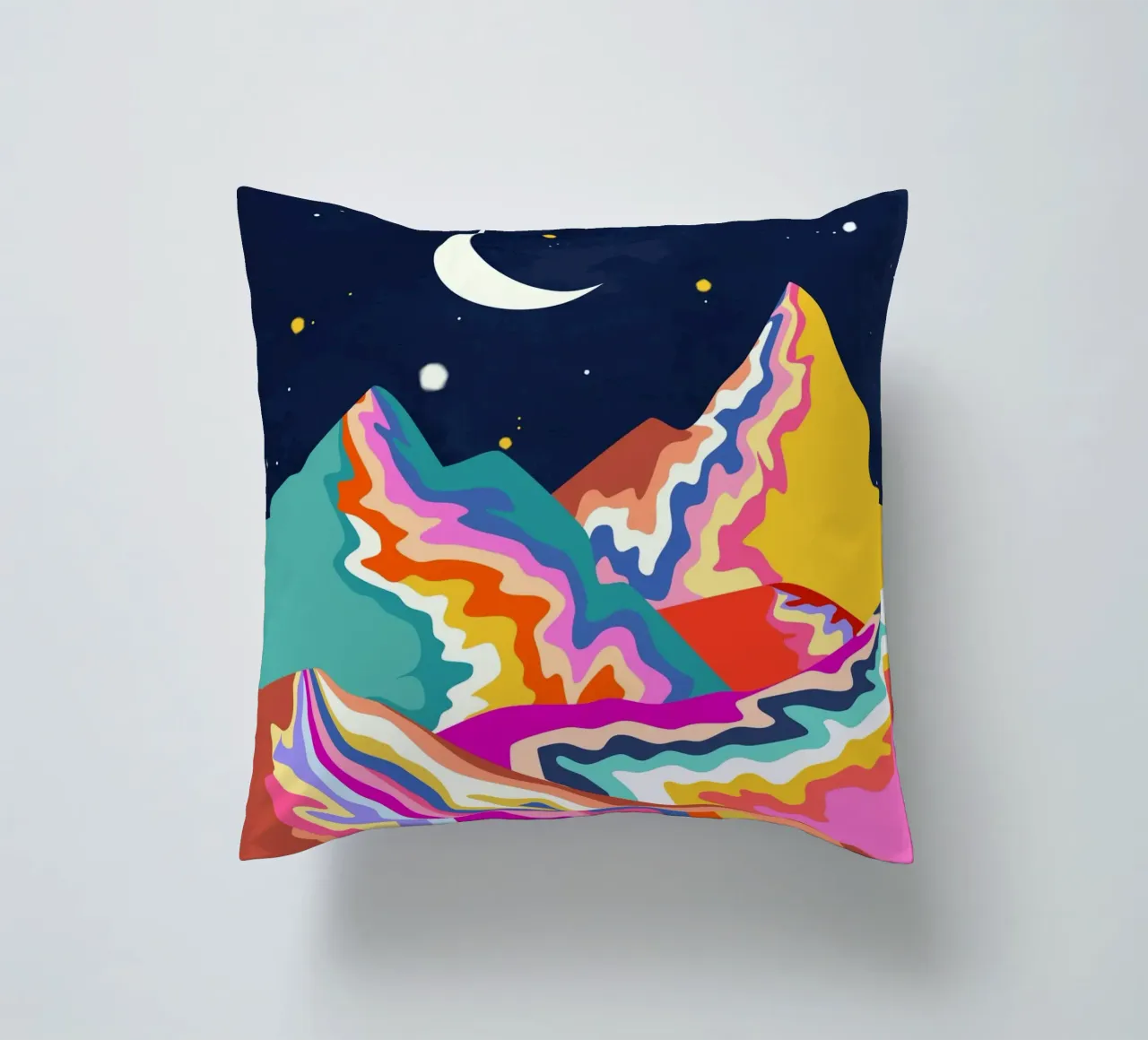 Picchi cromatici cuscino da Kintsugi99