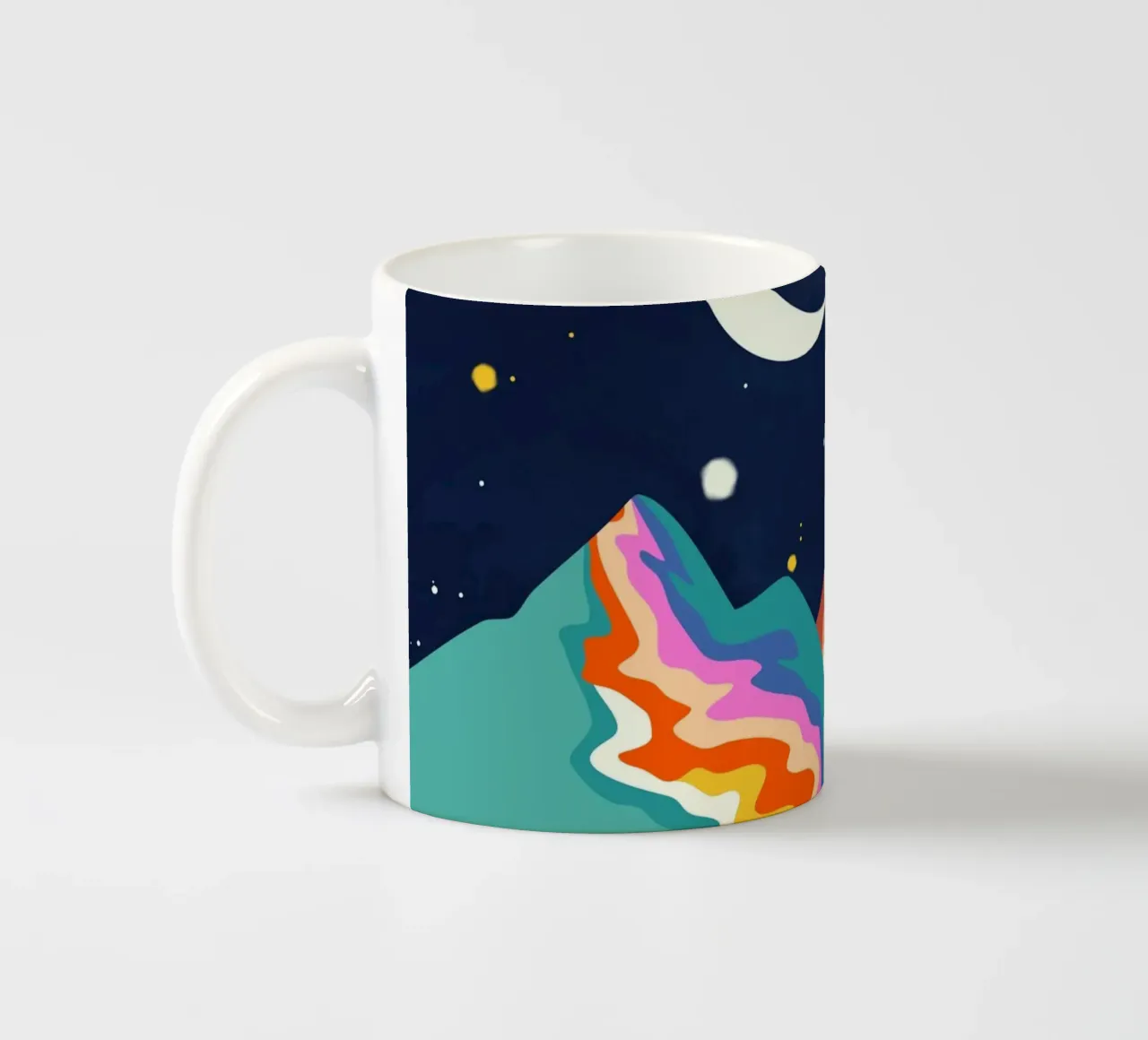 Picchi cromatici tazza in ceramica da Kintsugi99