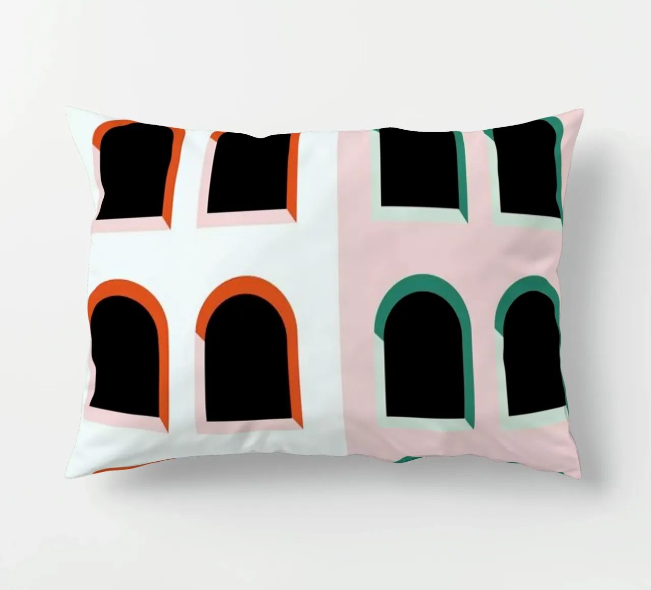 Arched Window House cuscino da Linda Gobeta