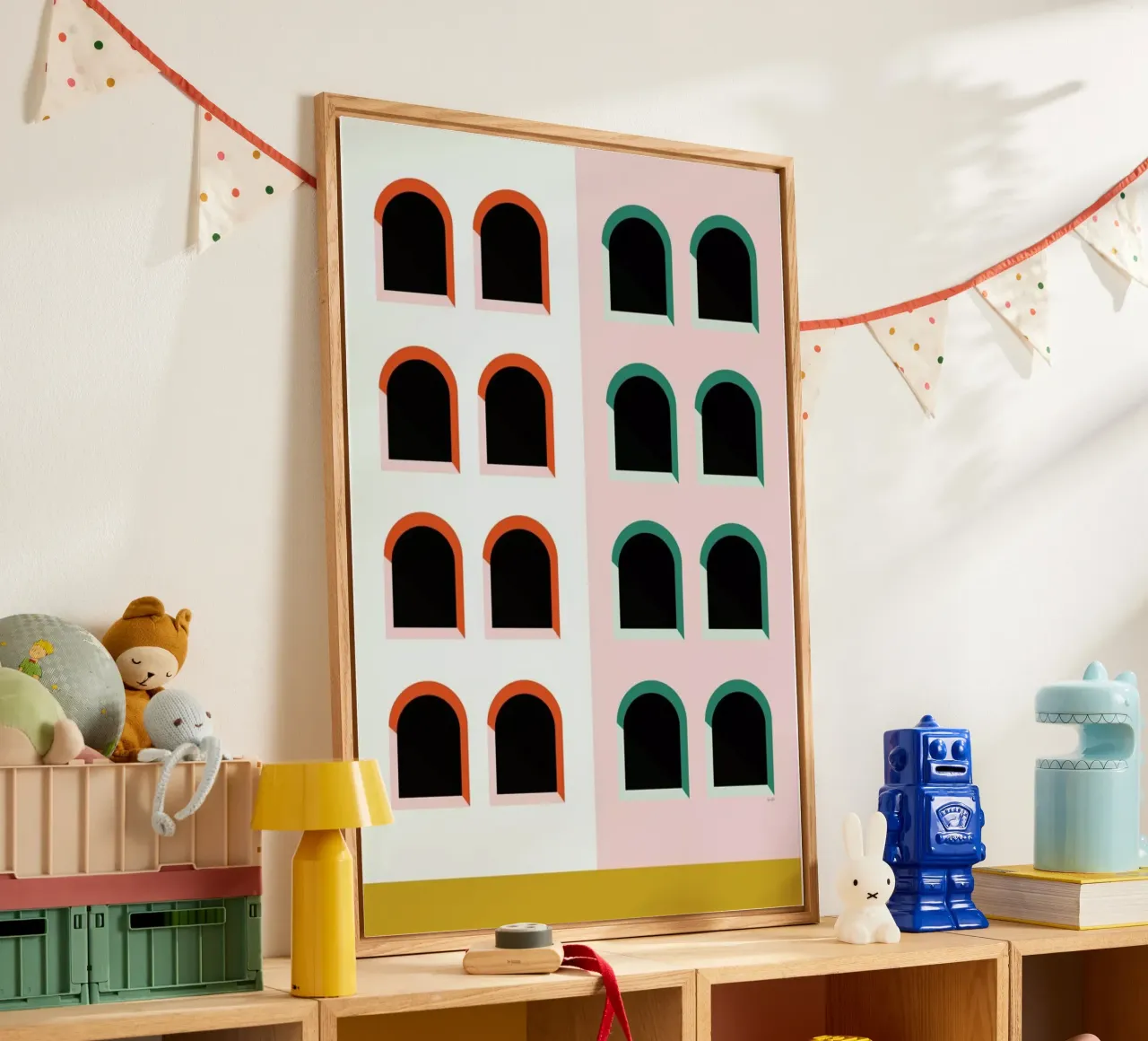 Arched Window House plexiglass da Linda Gobeta