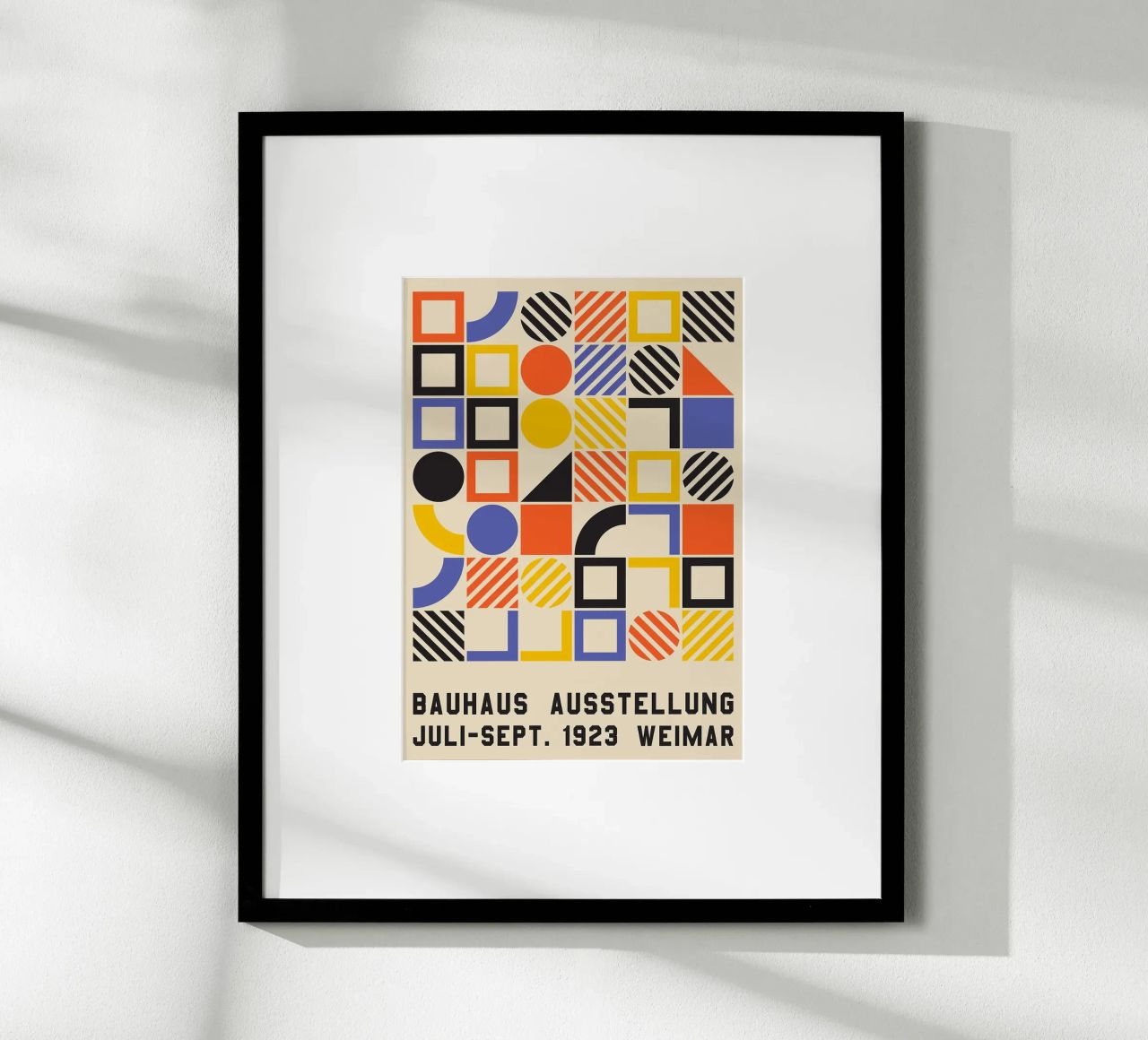 forme geometriche blocchi cerchi colorati carta hahnemühle da MinimalistPosterCharles