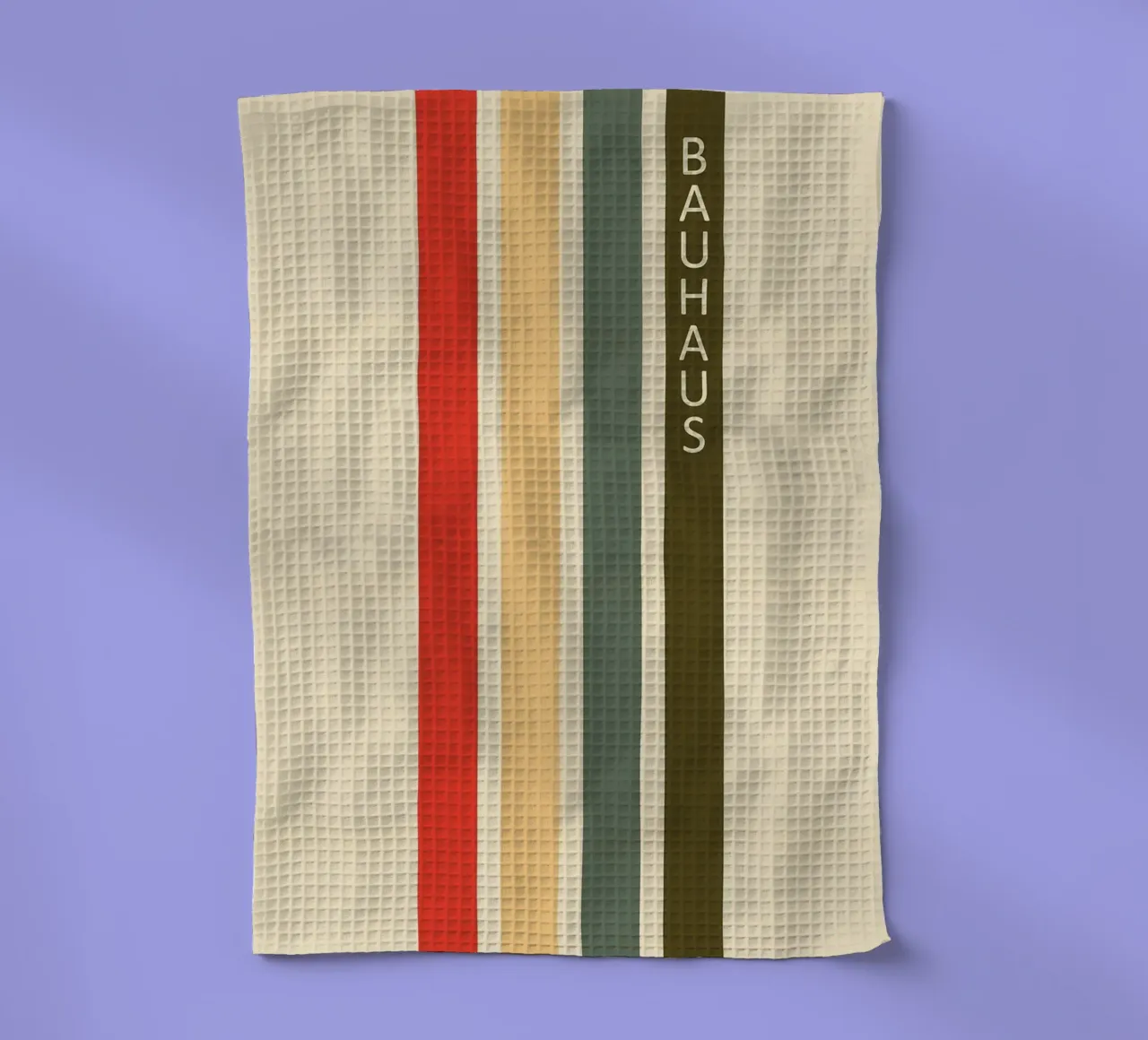 strisce linee verticali testo tipografia canovaccio da cucina da MinimalistPosterCharles