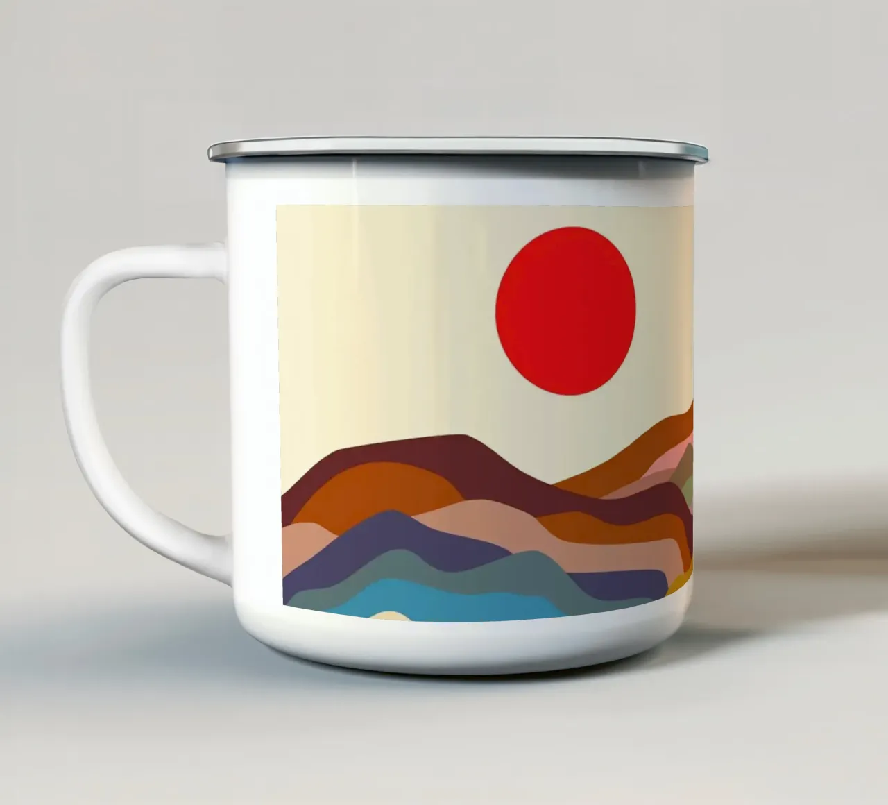 Maestà della terra tazza in smalto da Kintsugi99