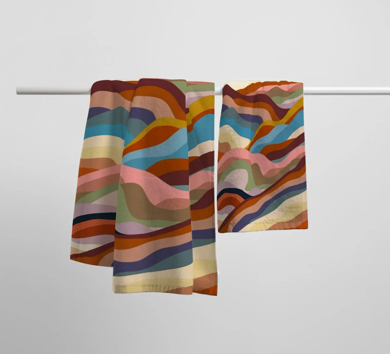 Maestà della terra asciugamano da bagno da Kintsugi99