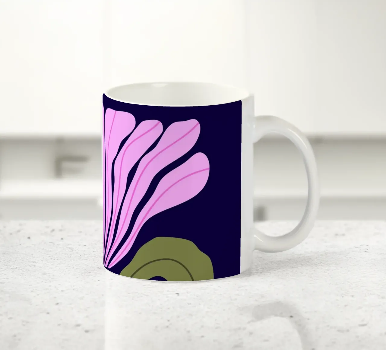 Whimsical Garden ceramic mug by Kintsugi99