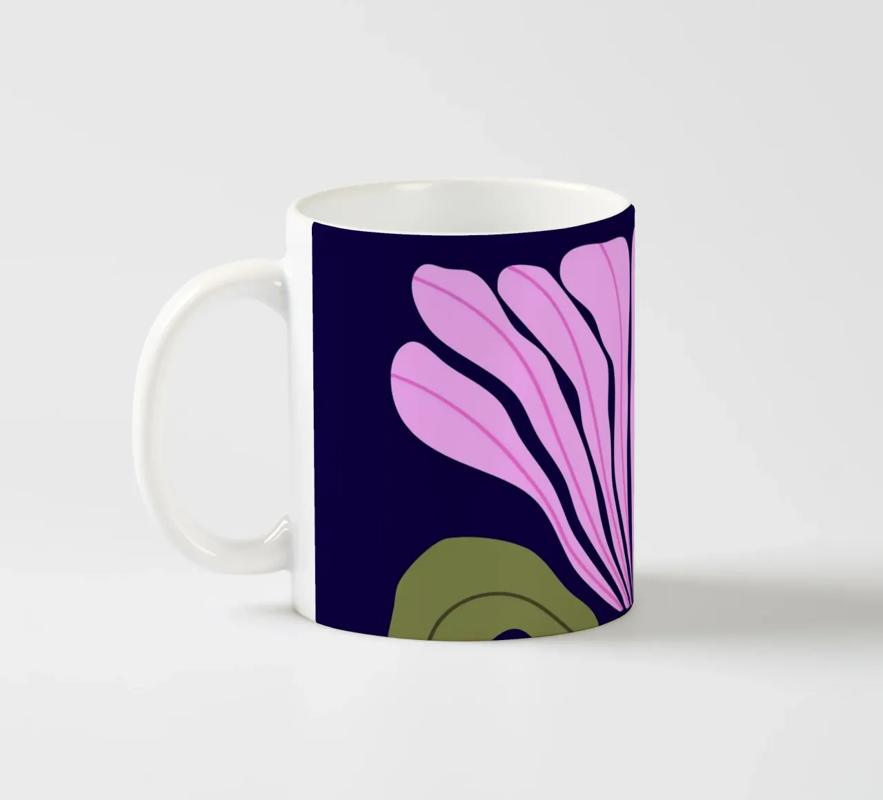 Whimsical Garden ceramic mug by Kintsugi99