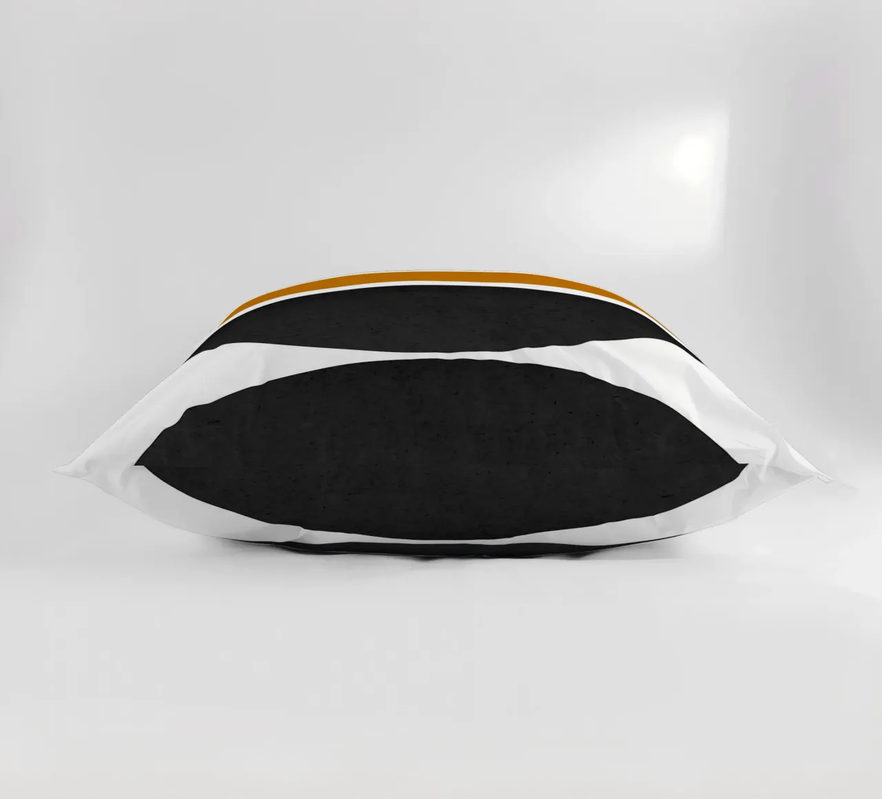 semicerchi forme geometriche contrasto cuscino da Purrfect Whiskers Art