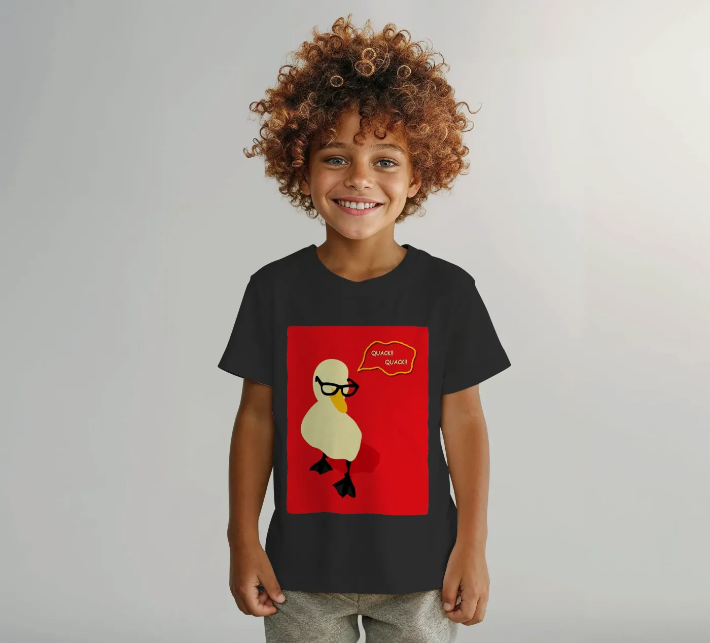 Anatra dapper t-shirt bambini da Kintsugi99