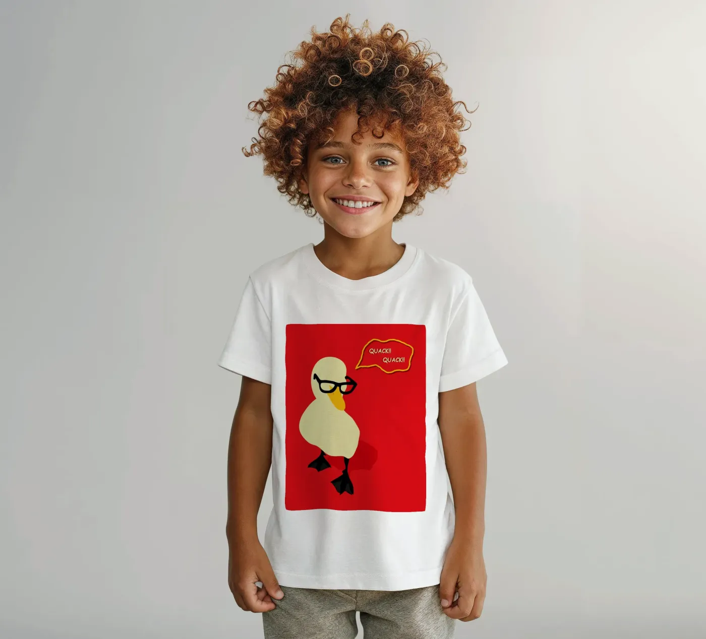 Anatra dapper t-shirt bambini da Kintsugi99