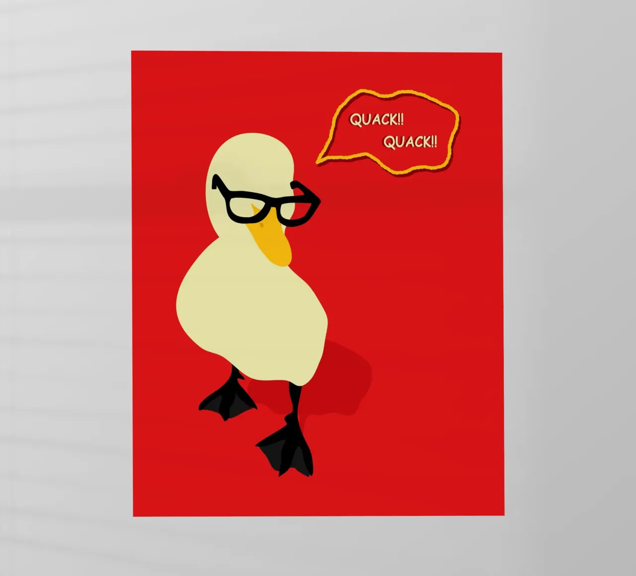 Anatra dapper pellicola backlit da Kintsugi99