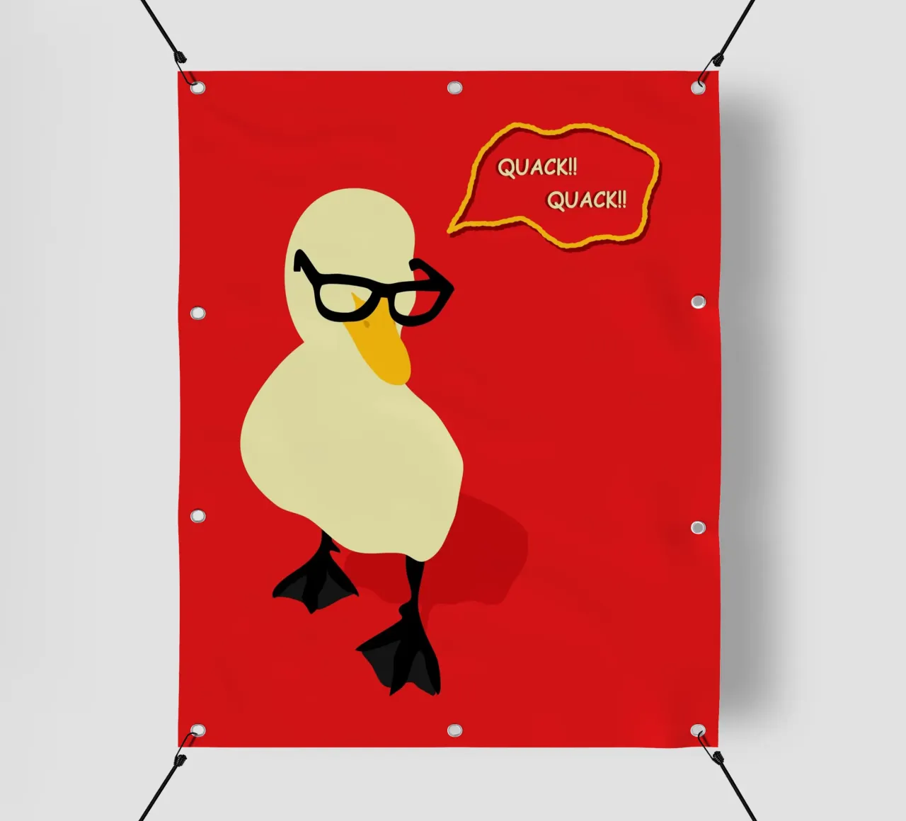 Anatra dapper telo in pvc da Kintsugi99