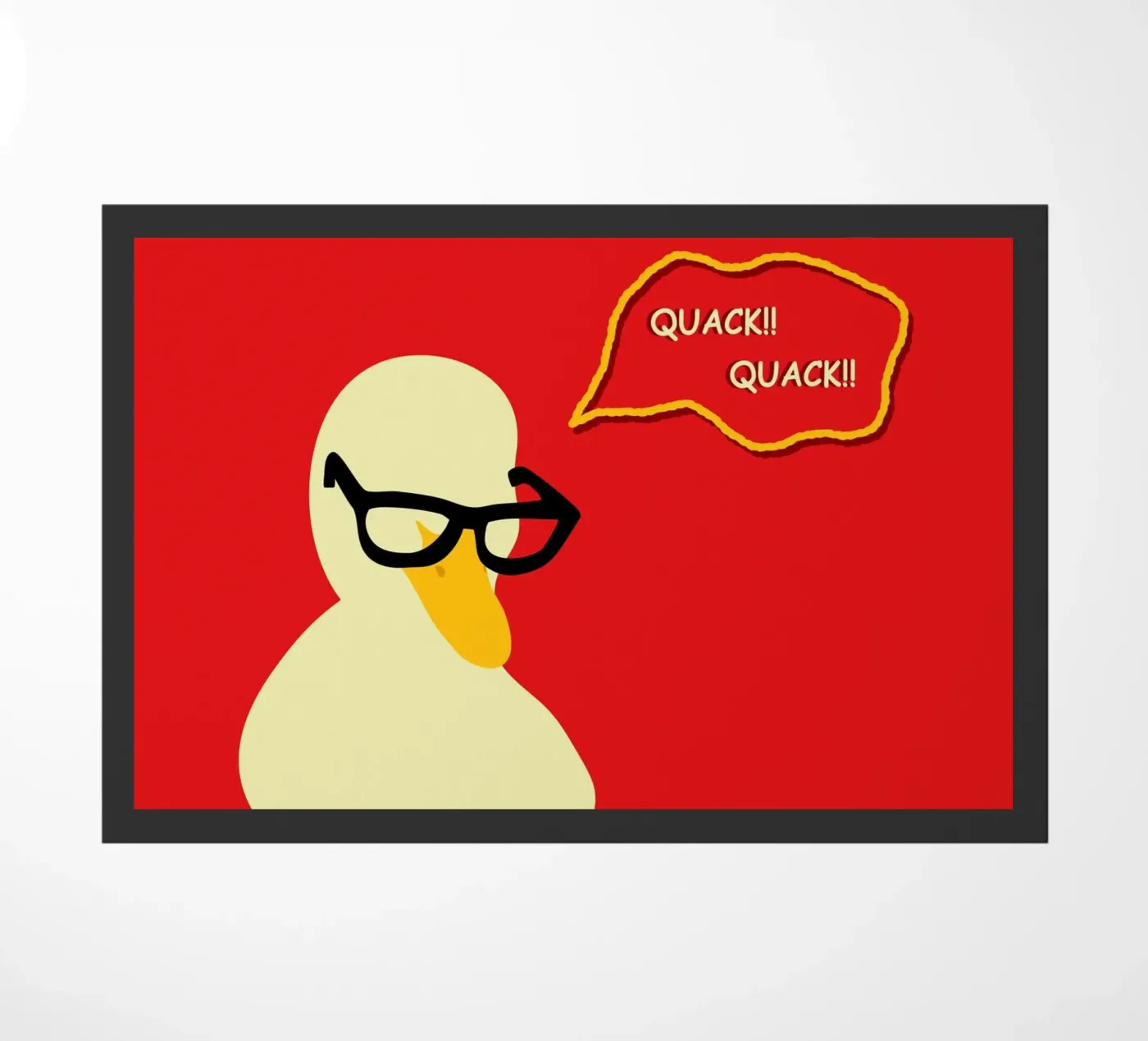 Dapper Duck deurmat van Kintsugi99