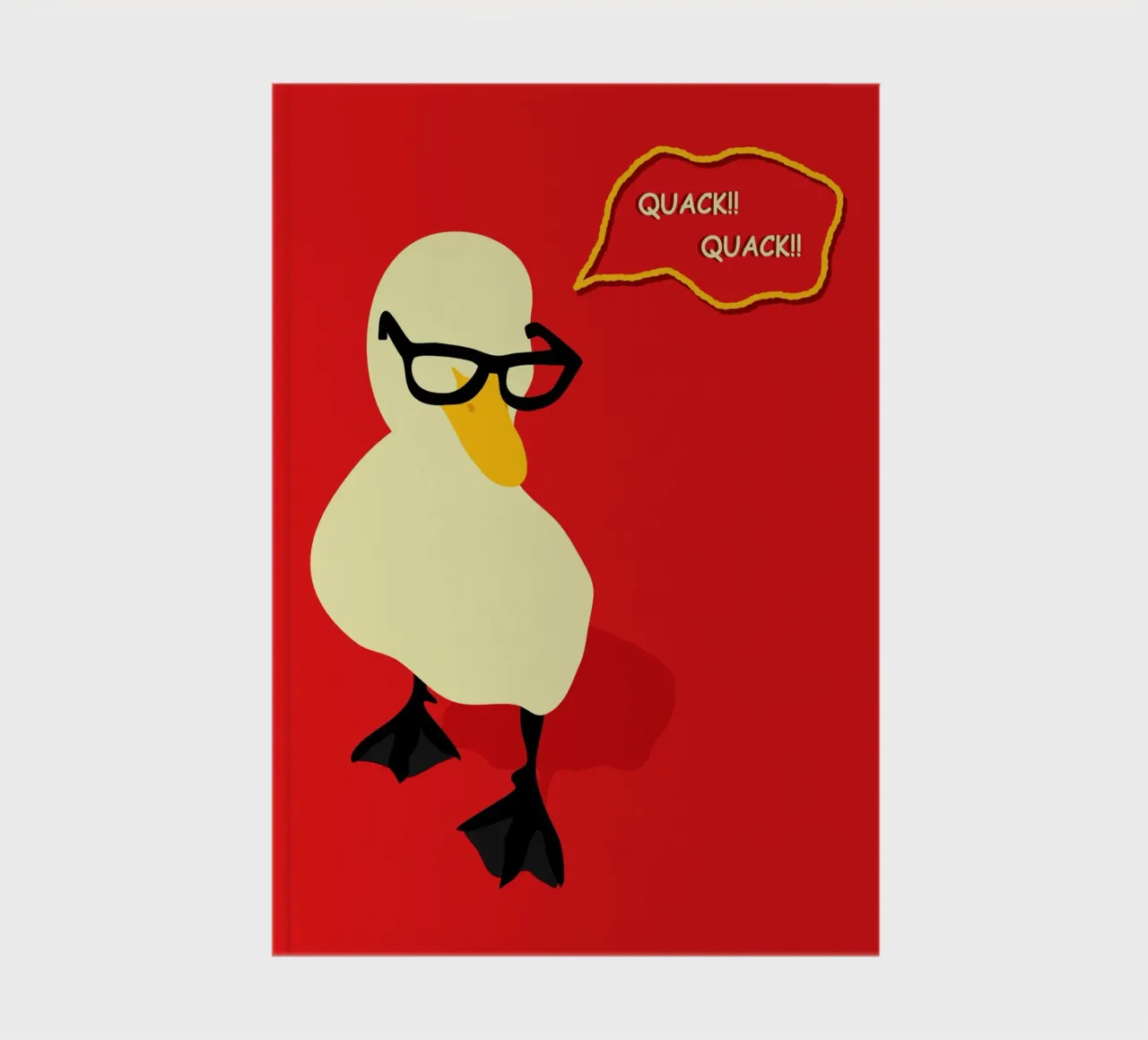 Dapper Duck notebook by Kintsugi99