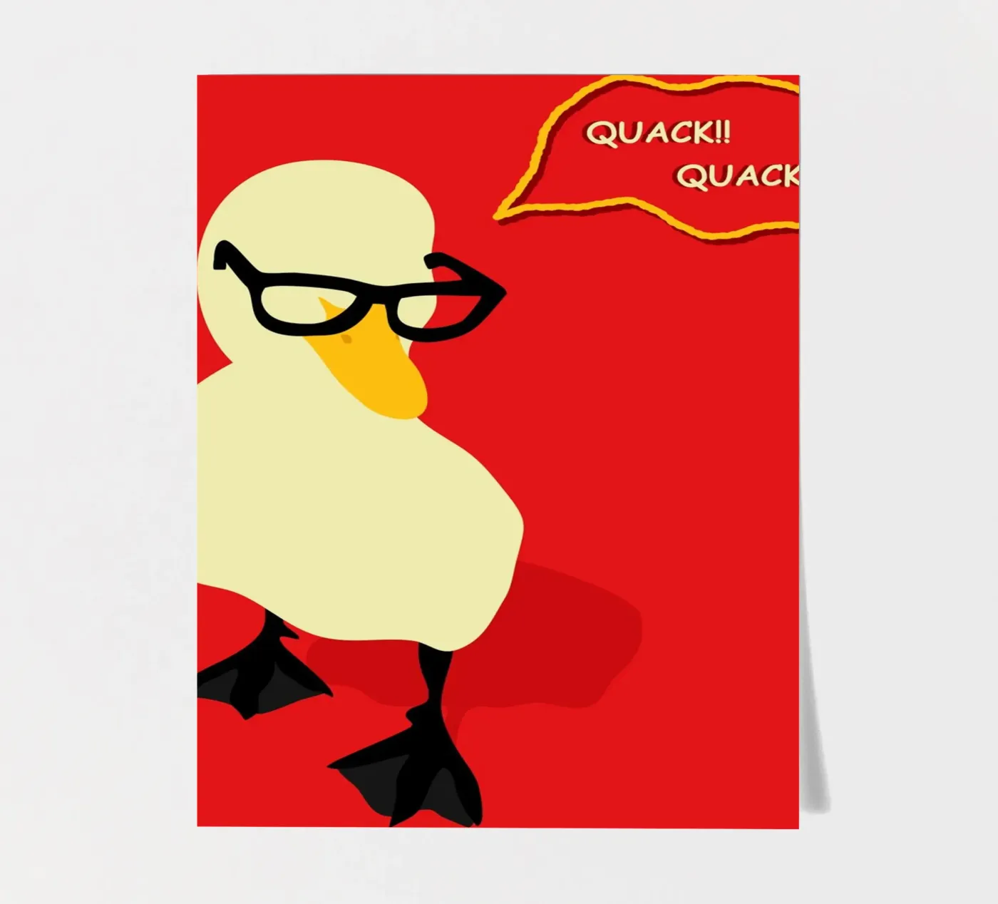Dapper Duck sticker sheet by Kintsugi99