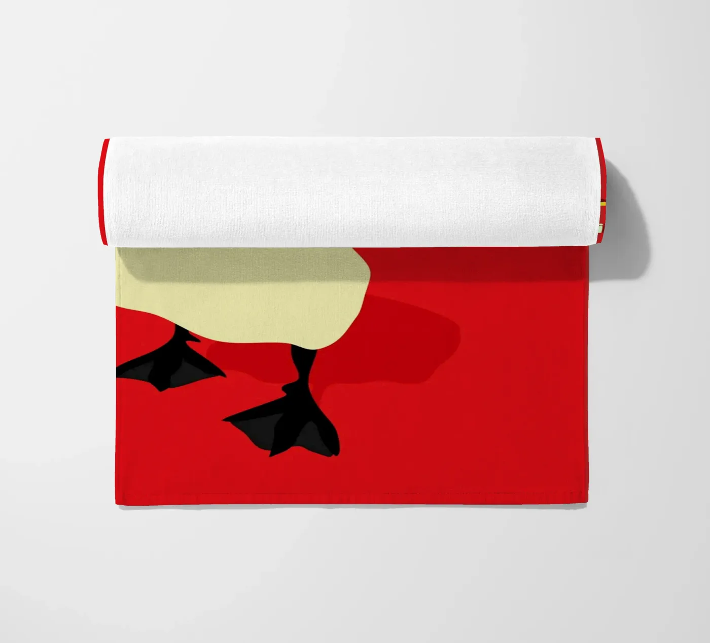 Dapper Duck strandhanddoek van Kintsugi99