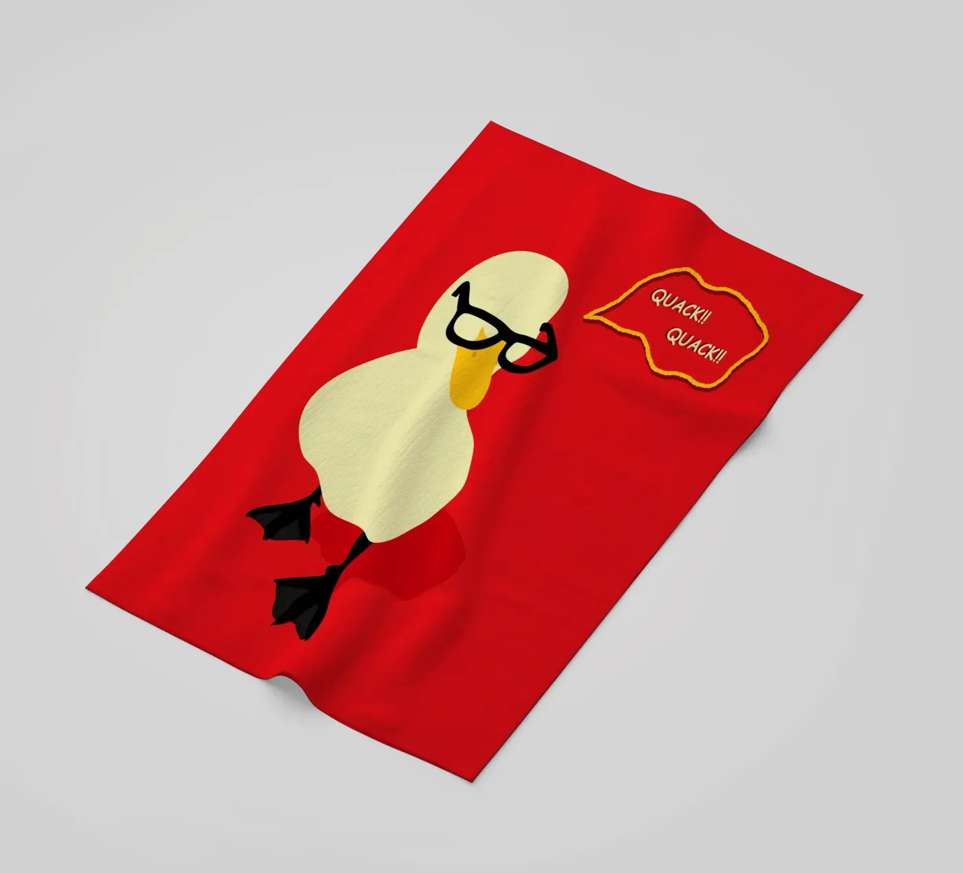 Dapper Duck strandhanddoek van Kintsugi99