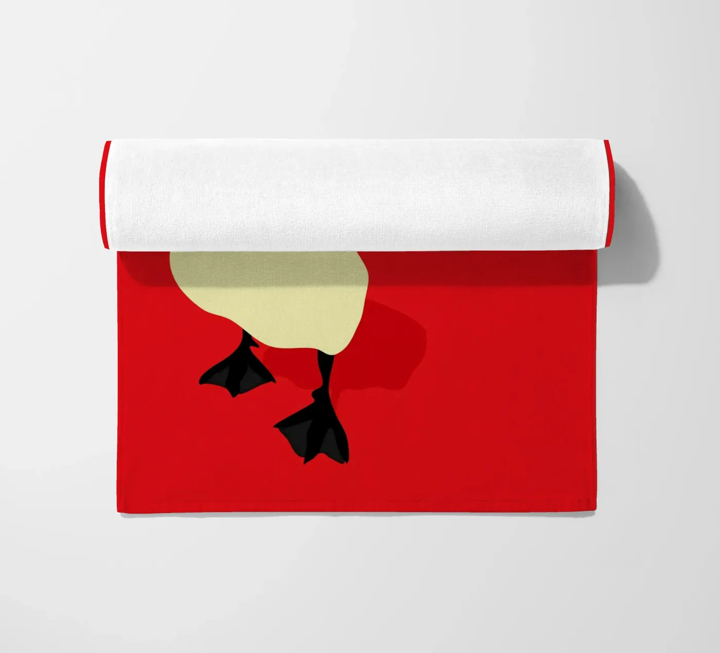 Dapper Duck strandhanddoek van Kintsugi99