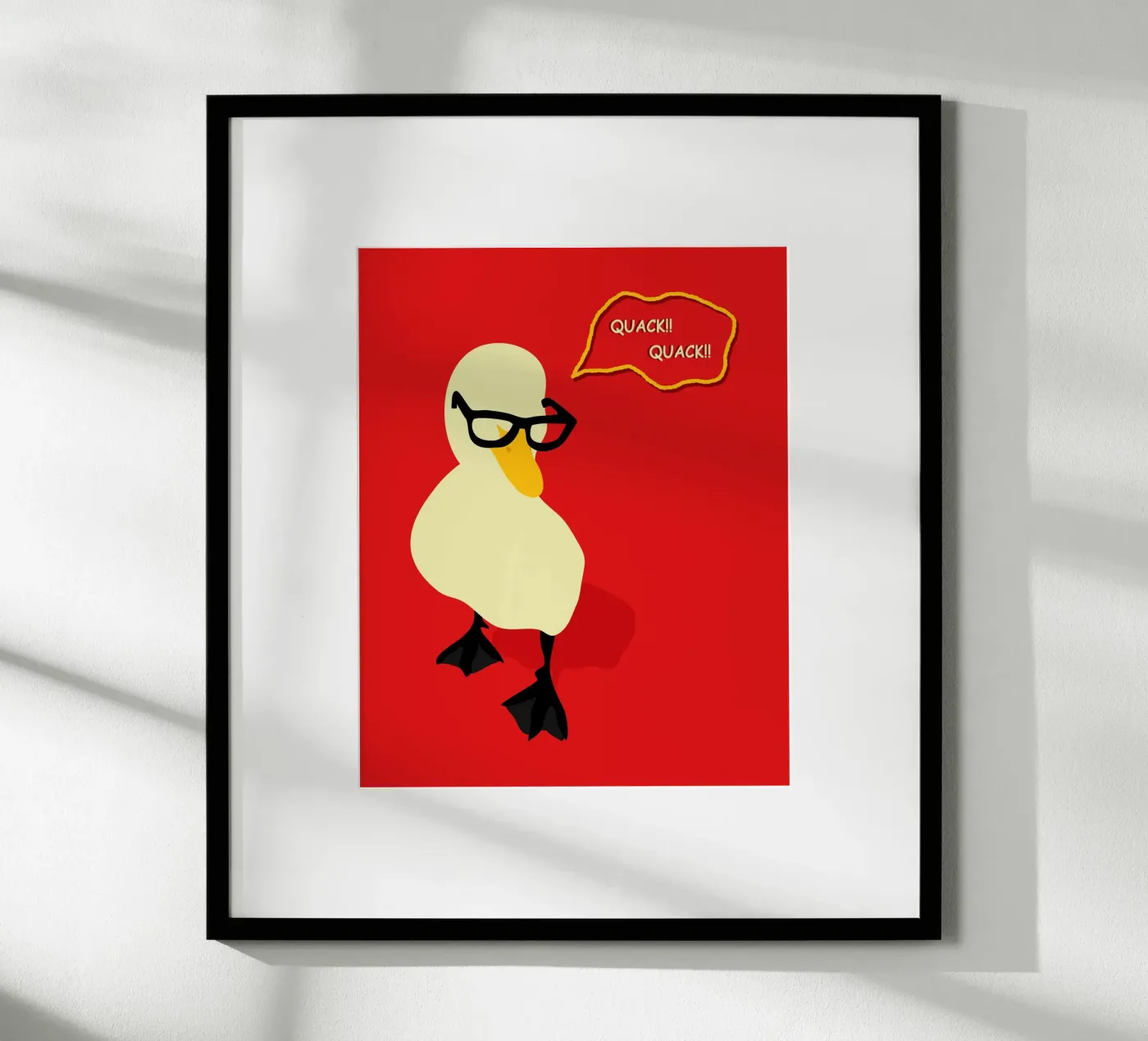 Dapper Duck Poster von Kintsugi99